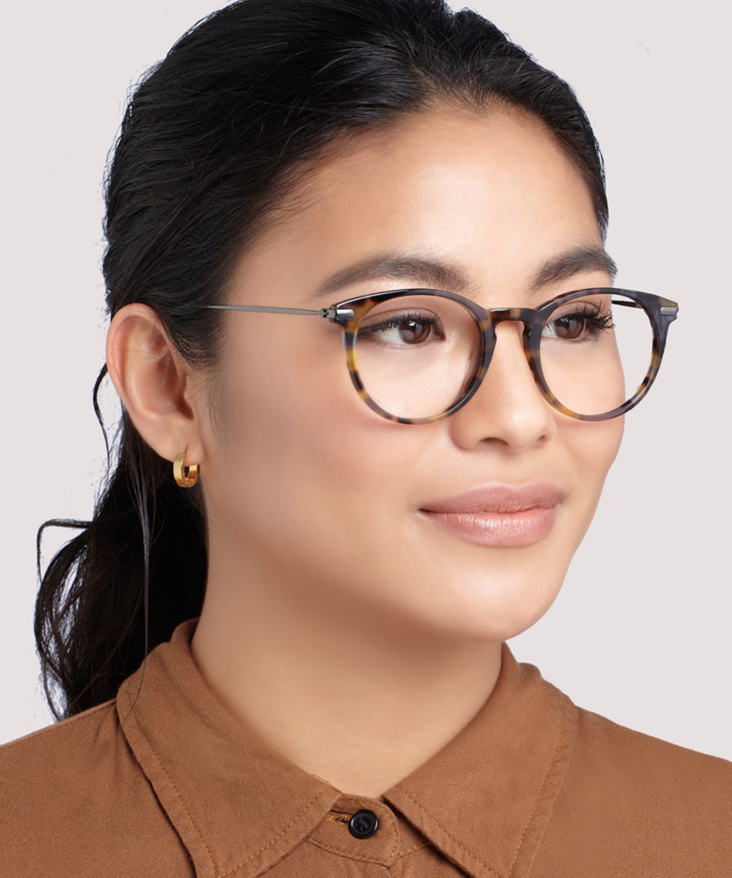 Albion Grey Havana AcetateEyeglass Frames for Women for Glasses Direct