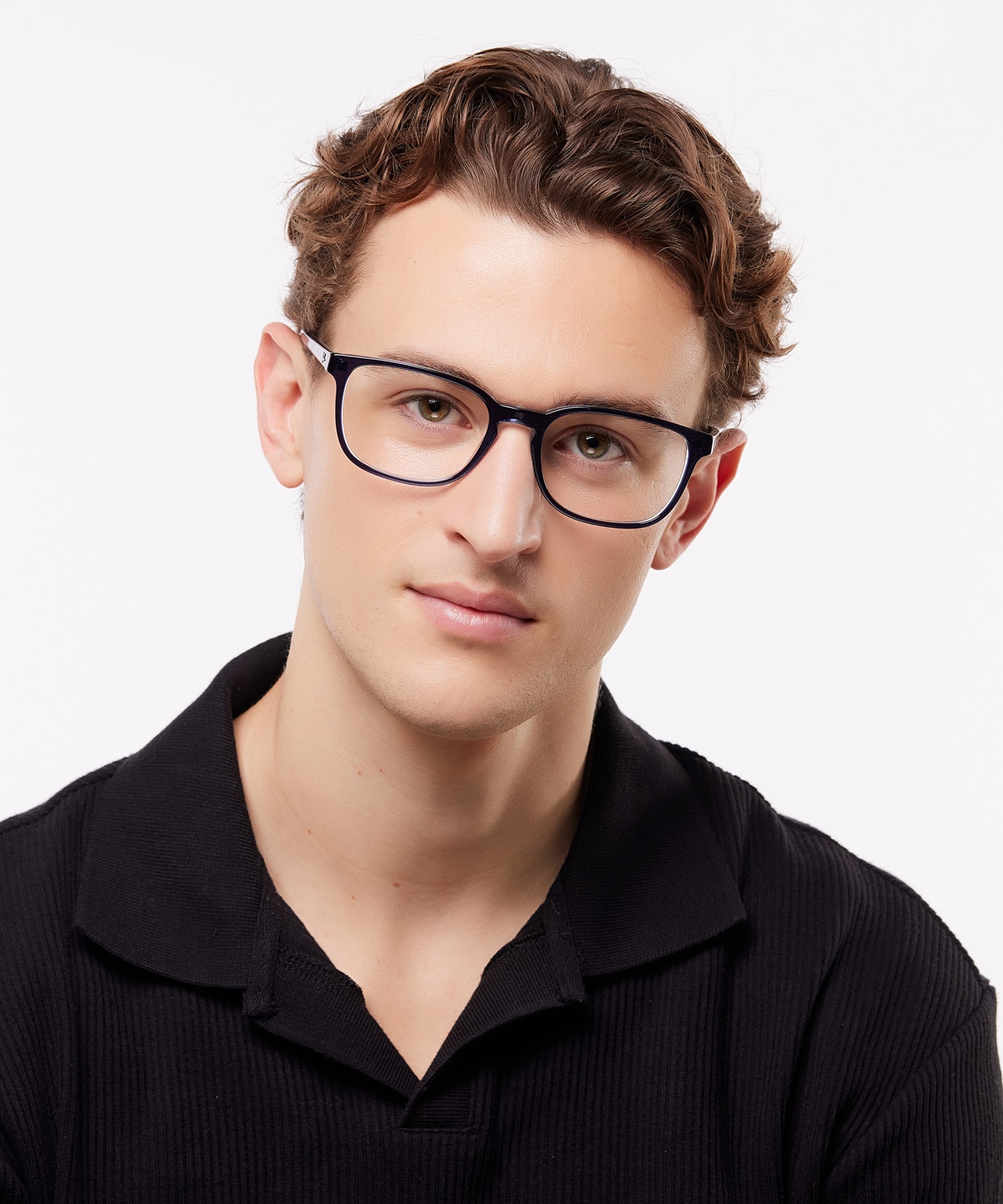 RB5418 Blue On Transparent Blue AcetateSunglass Frames for Men for Glasses Direct