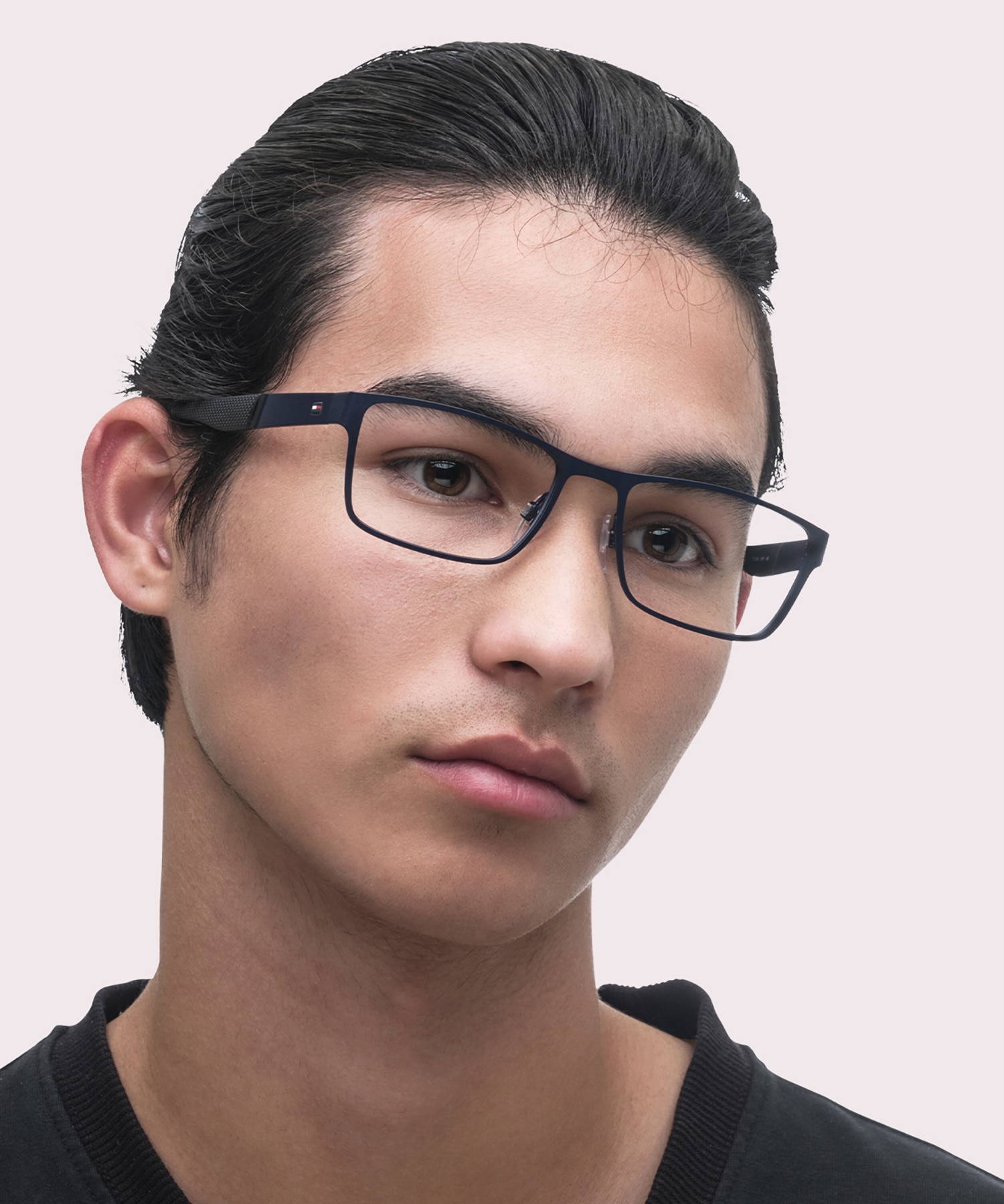 TH 1543 Blue MetalEyeglass Frames for Men for Glasses Direct