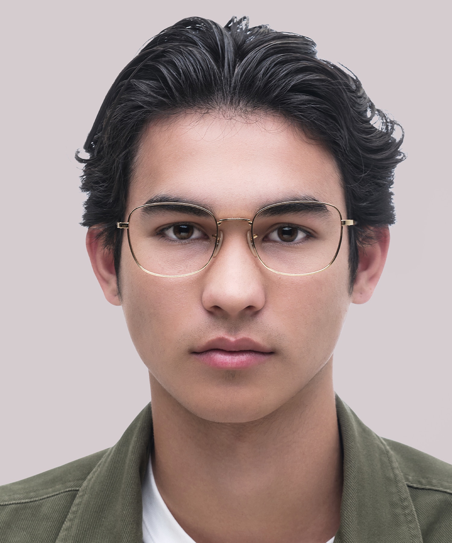 RB6497 Optics Arista Gold MetalEyeglass Frames for Men for Glasses Direct