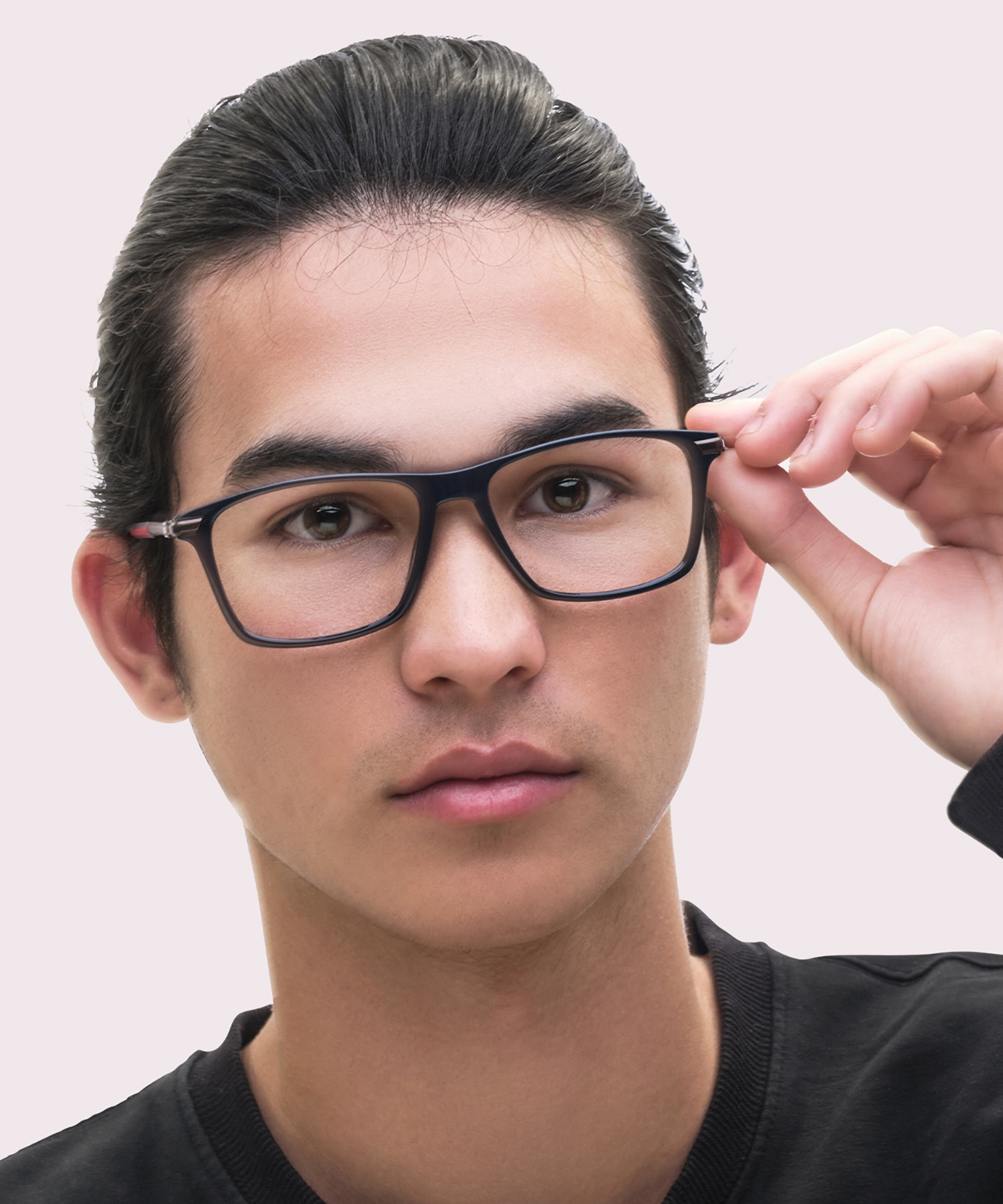 TH 1995 Blue PlasticEyeglass Frames for Men for Glasses Direct