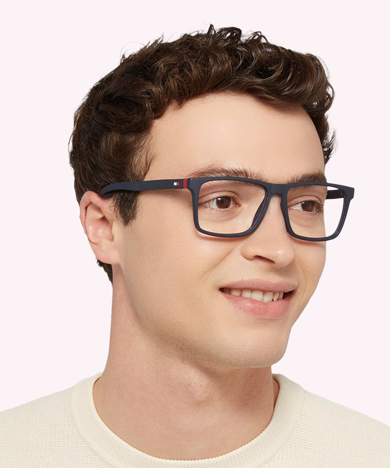 TH 1948 Blue PlasticEyeglass Frames for Men for Glasses Direct