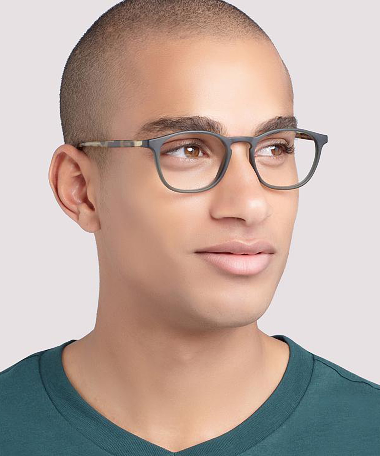 Whitley Green & Havana AcetateEyeglass Frames for Men for Glasses Direct