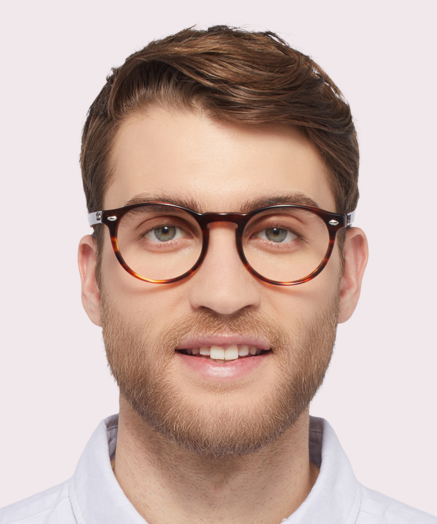 RB5283 Striped Havana AcetateEyeglass Frames for Men for Glasses Direct