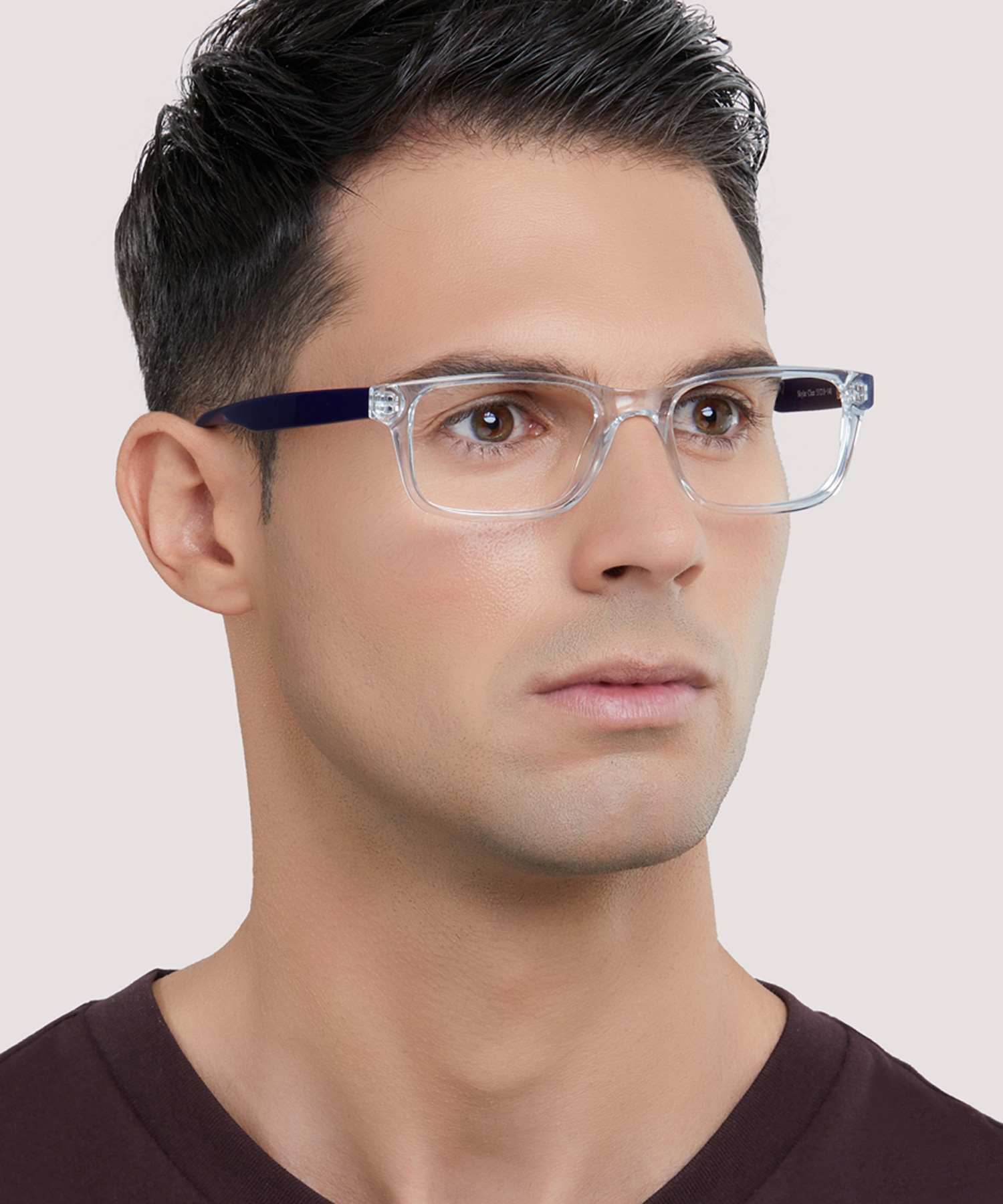 Skylar Clear AcetateEyeglass Frames for Men for Glasses Direct