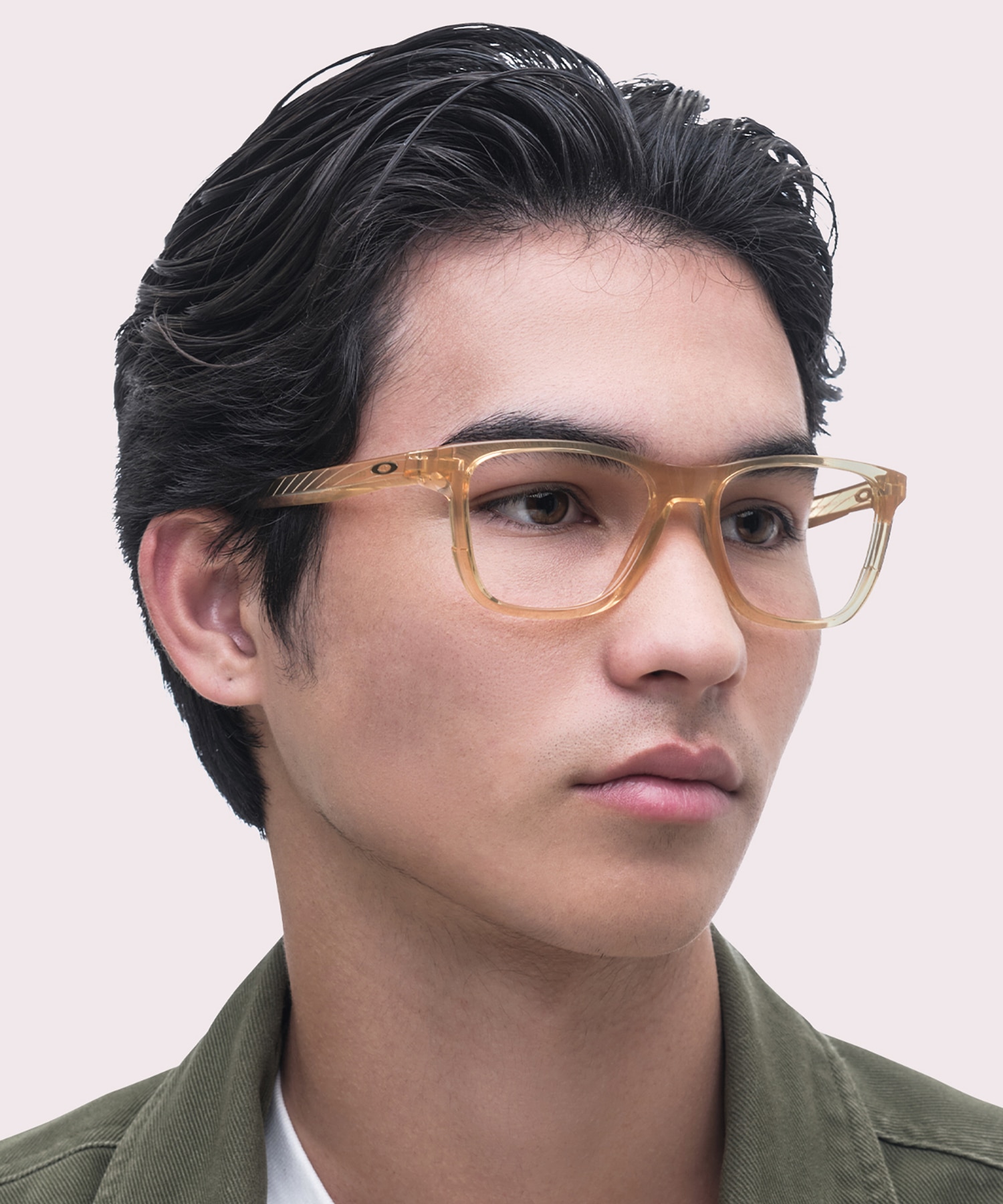 Centerboard Discover Collection Polished Light Curry PlasticEyeglass Frames for Men for Glasses Direct