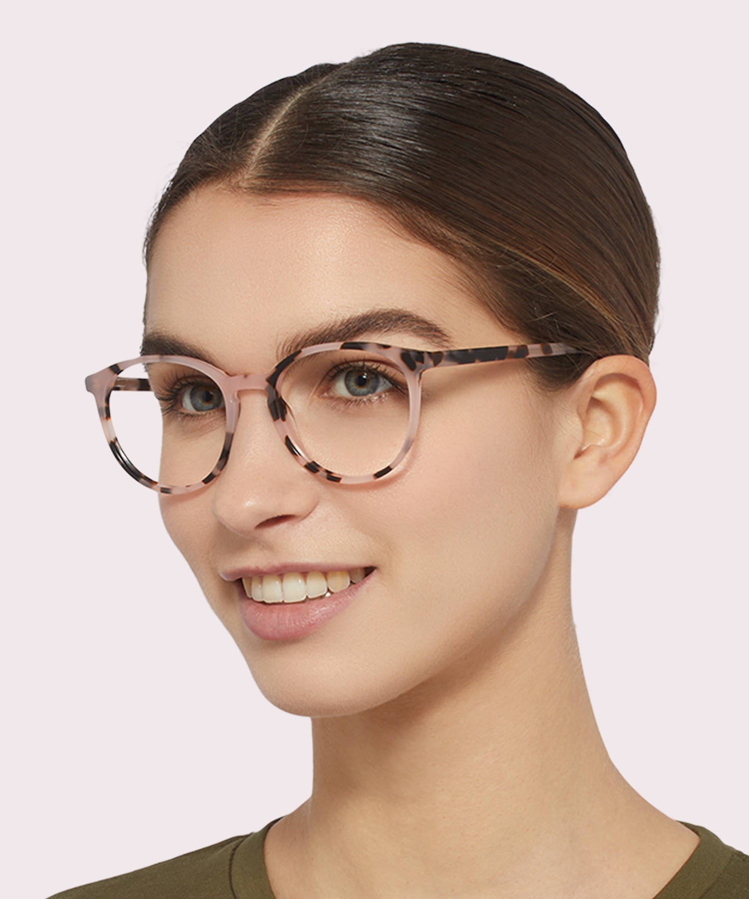 Petunia Pink Havana AcetateEyeglass Frames for Women for Glasses Direct
