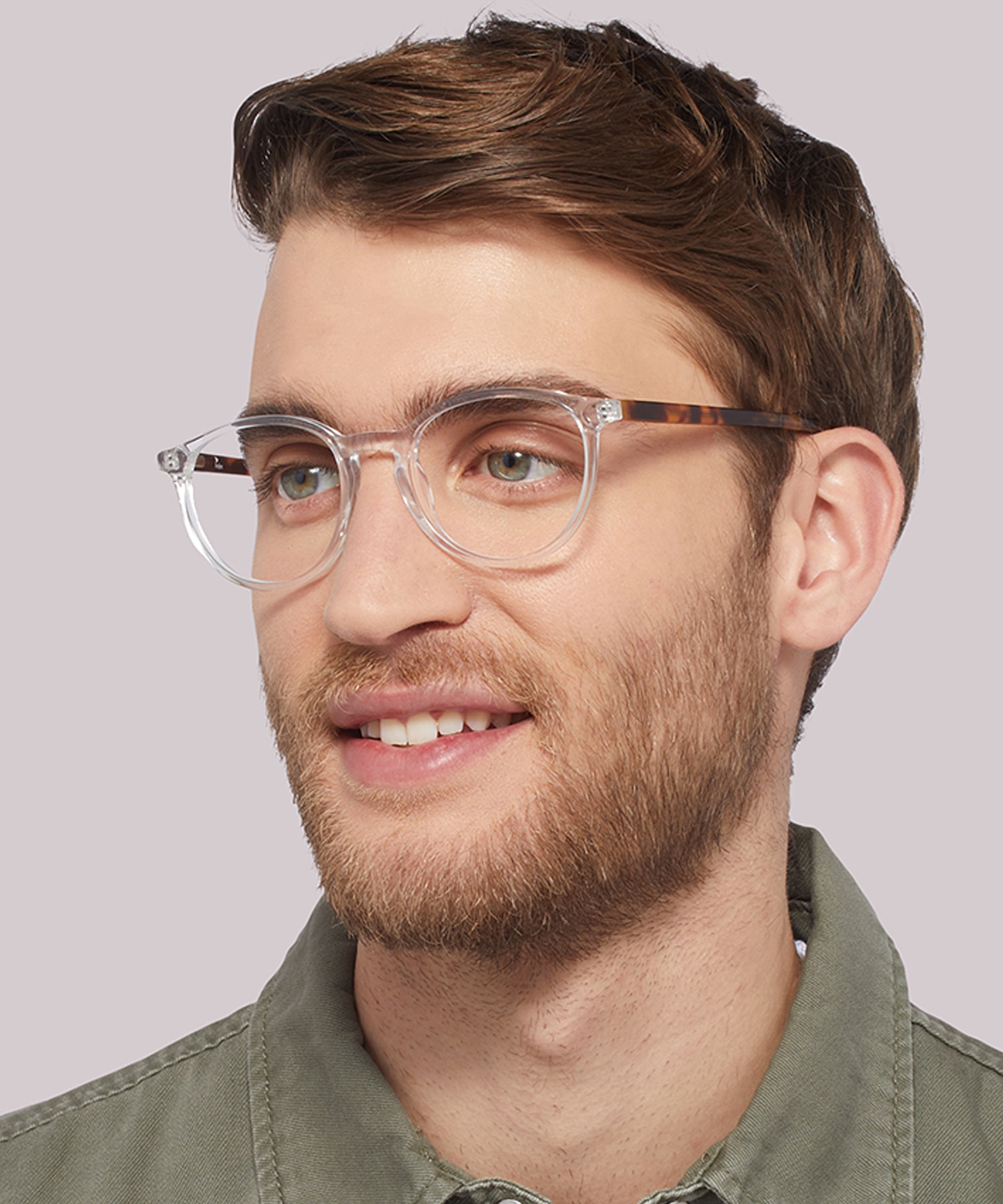 Luna1 Crystal AcetateEyeglass Frames for Men for Glasses Direct