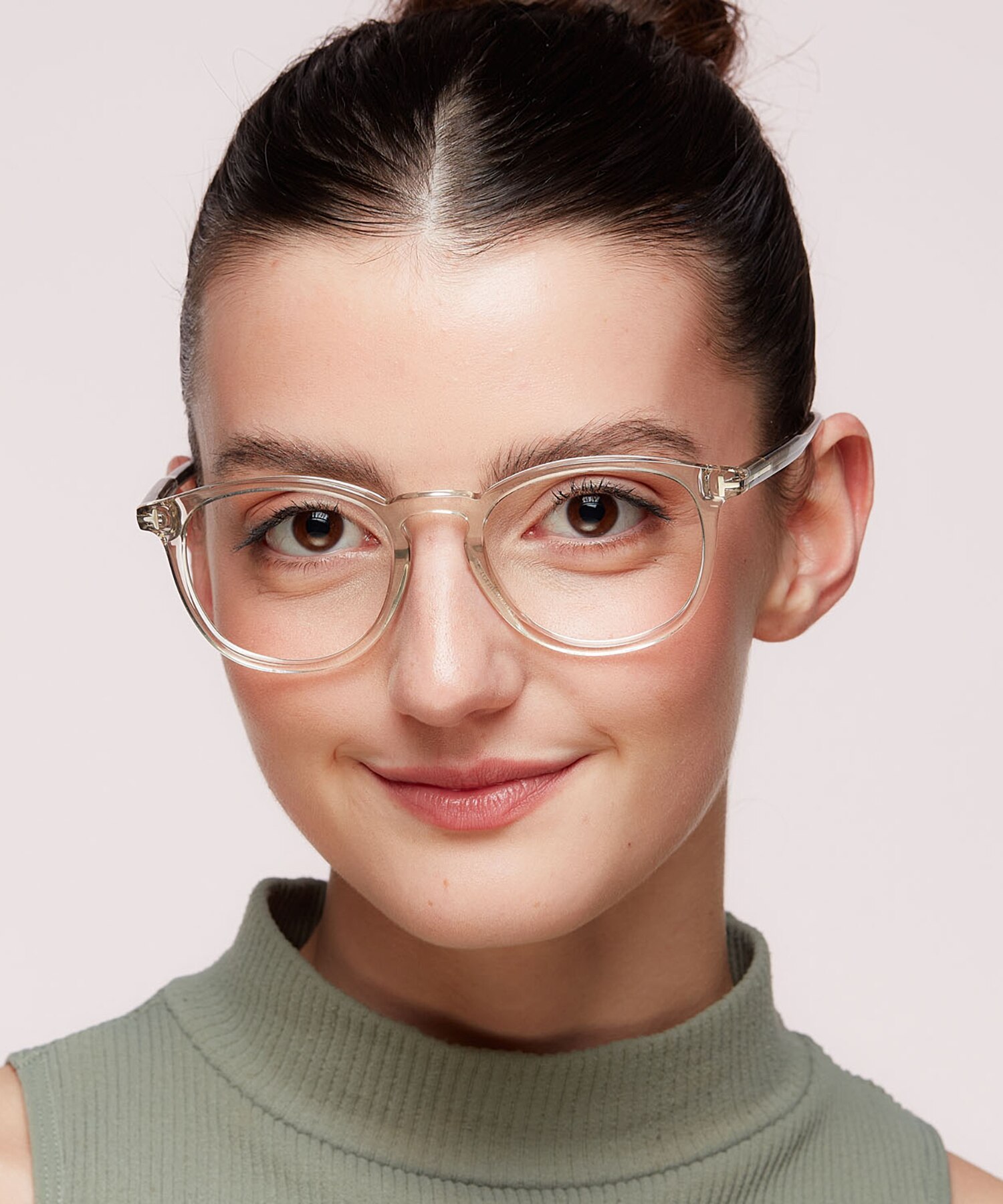 FT5401 Grey AcetateEyeglass Frames for Women for Glasses Direct