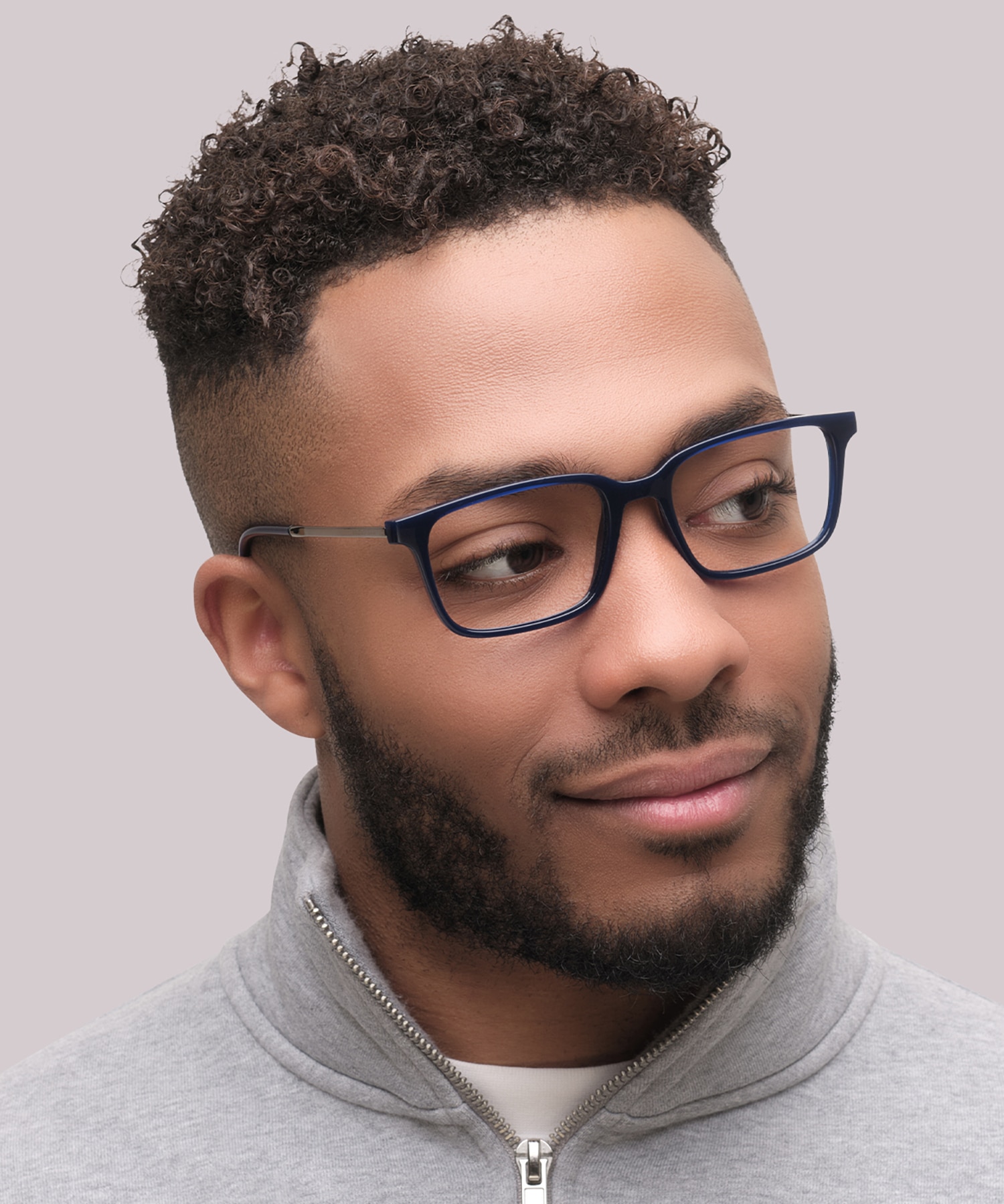 DG5099 Transparent Blue PlasticEyeglass Frames for Men for Glasses Direct