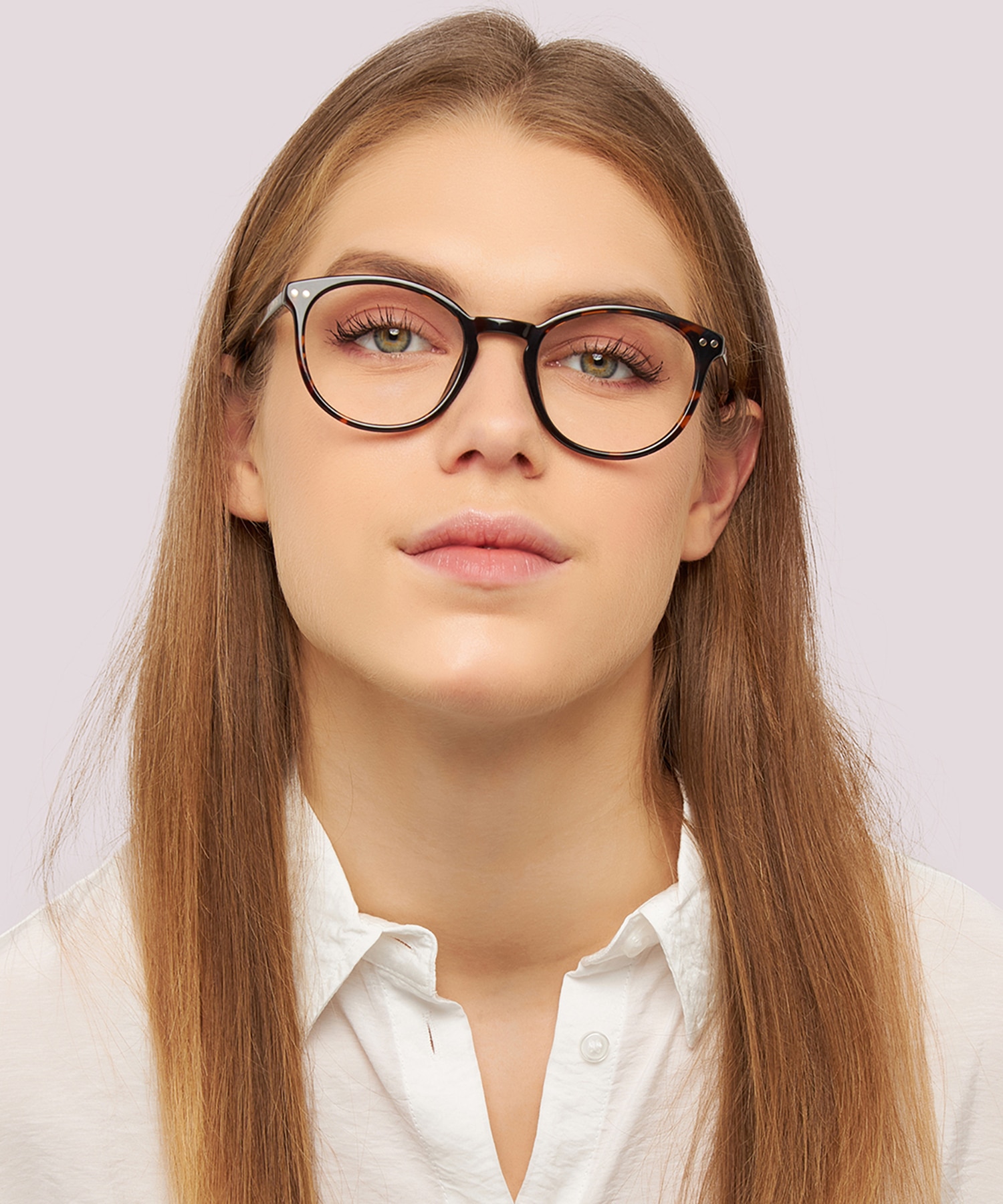 LV 5016 Tortoise PlasticEyeglass Frames for Women for Glasses Direct