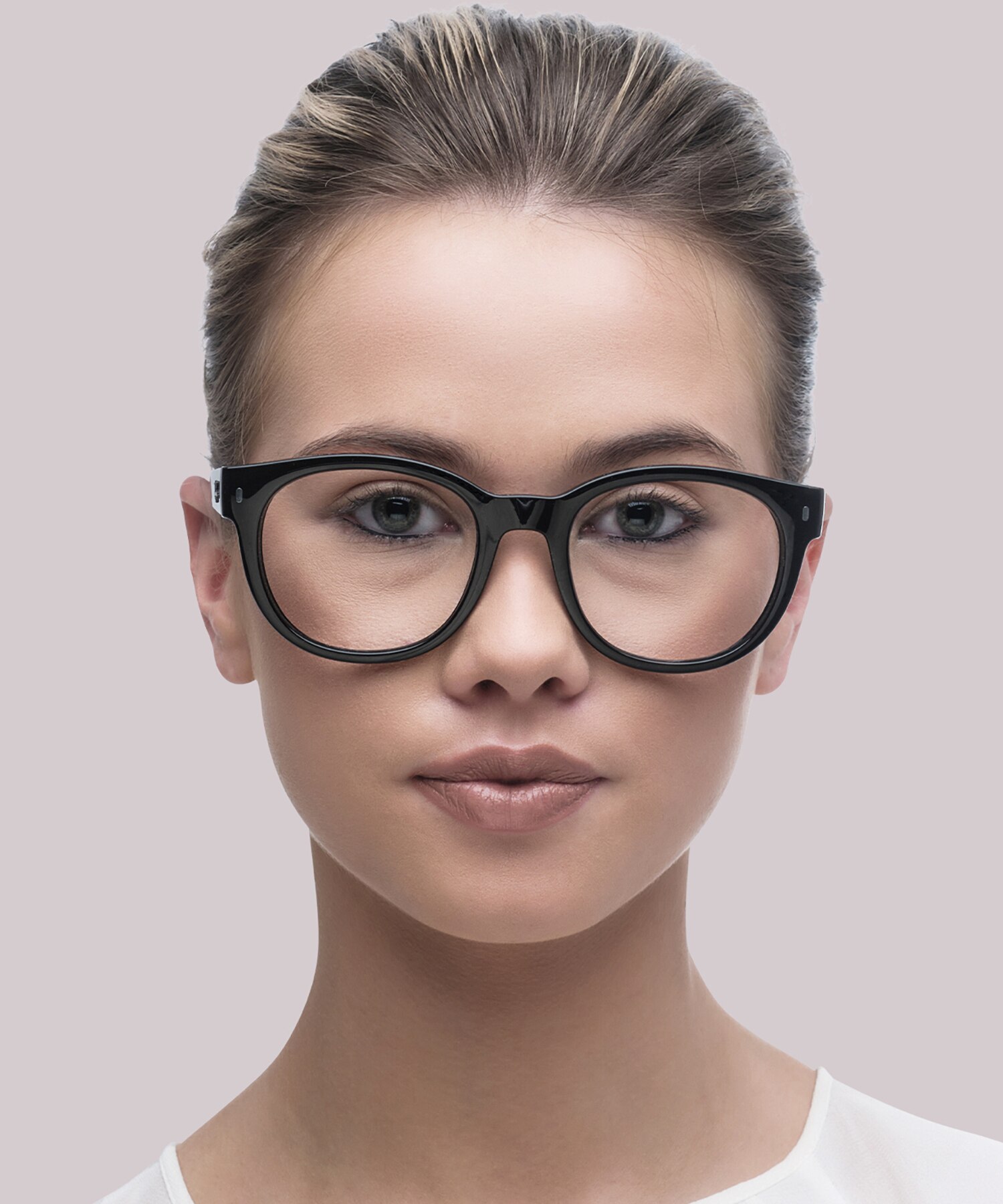 RB7227 Optics Black PlasticEyeglass Frames for Women for Glasses Direct