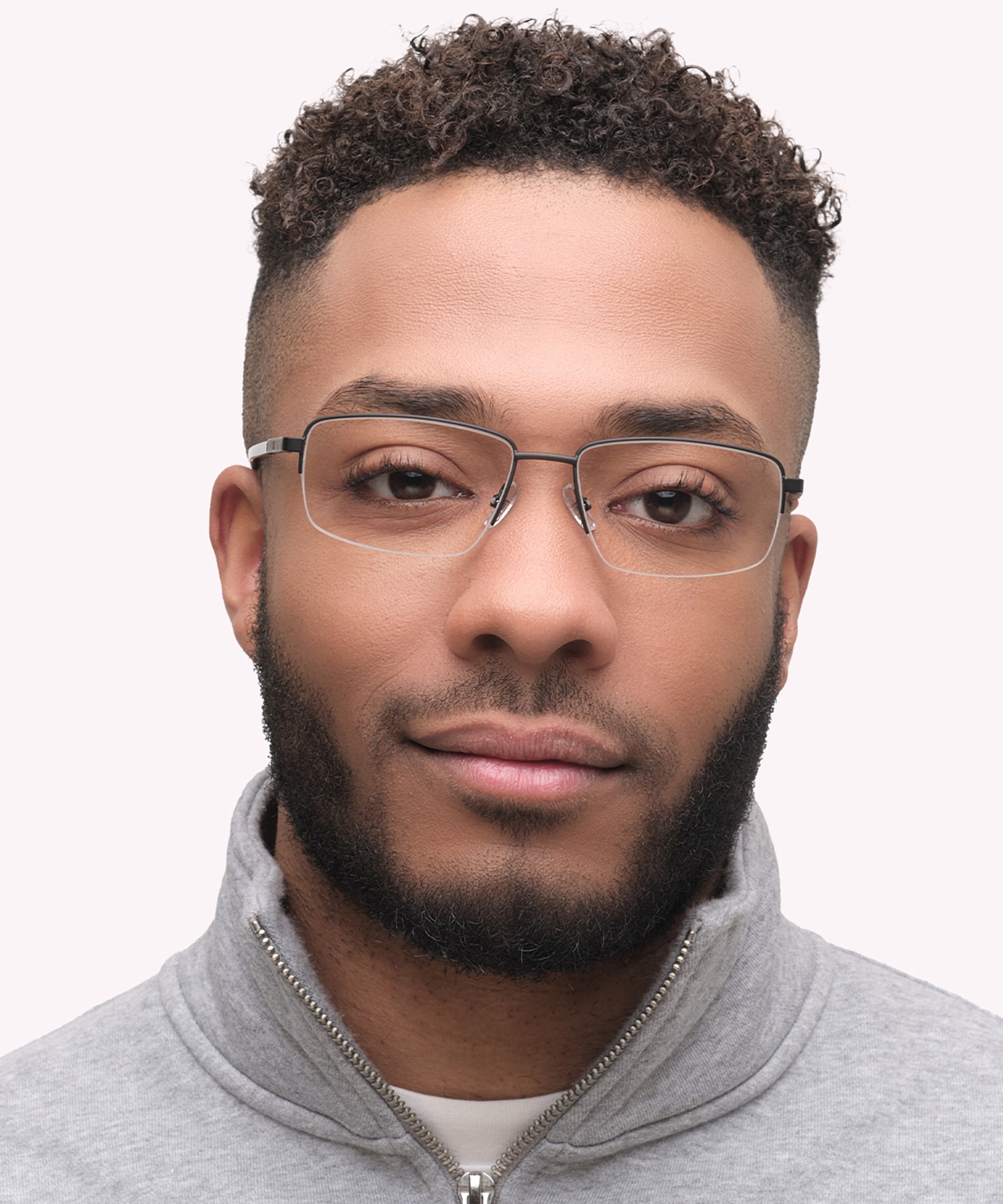 CTO 3011 Black MetalEyeglass Frames for Men for Glasses Direct