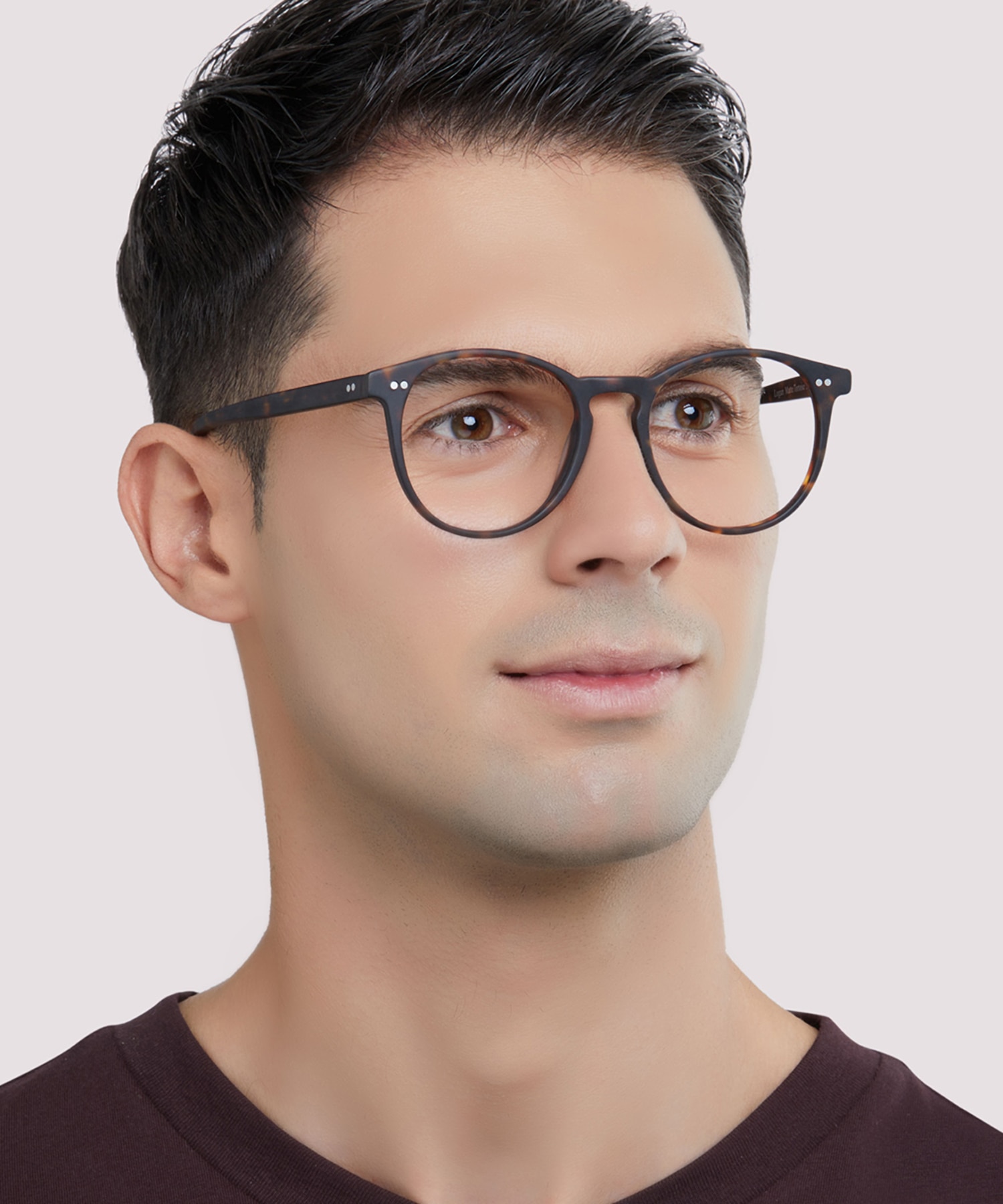 Logan 2 Matte Tortoise AcetateEyeglass Frames for Men for Glasses Direct