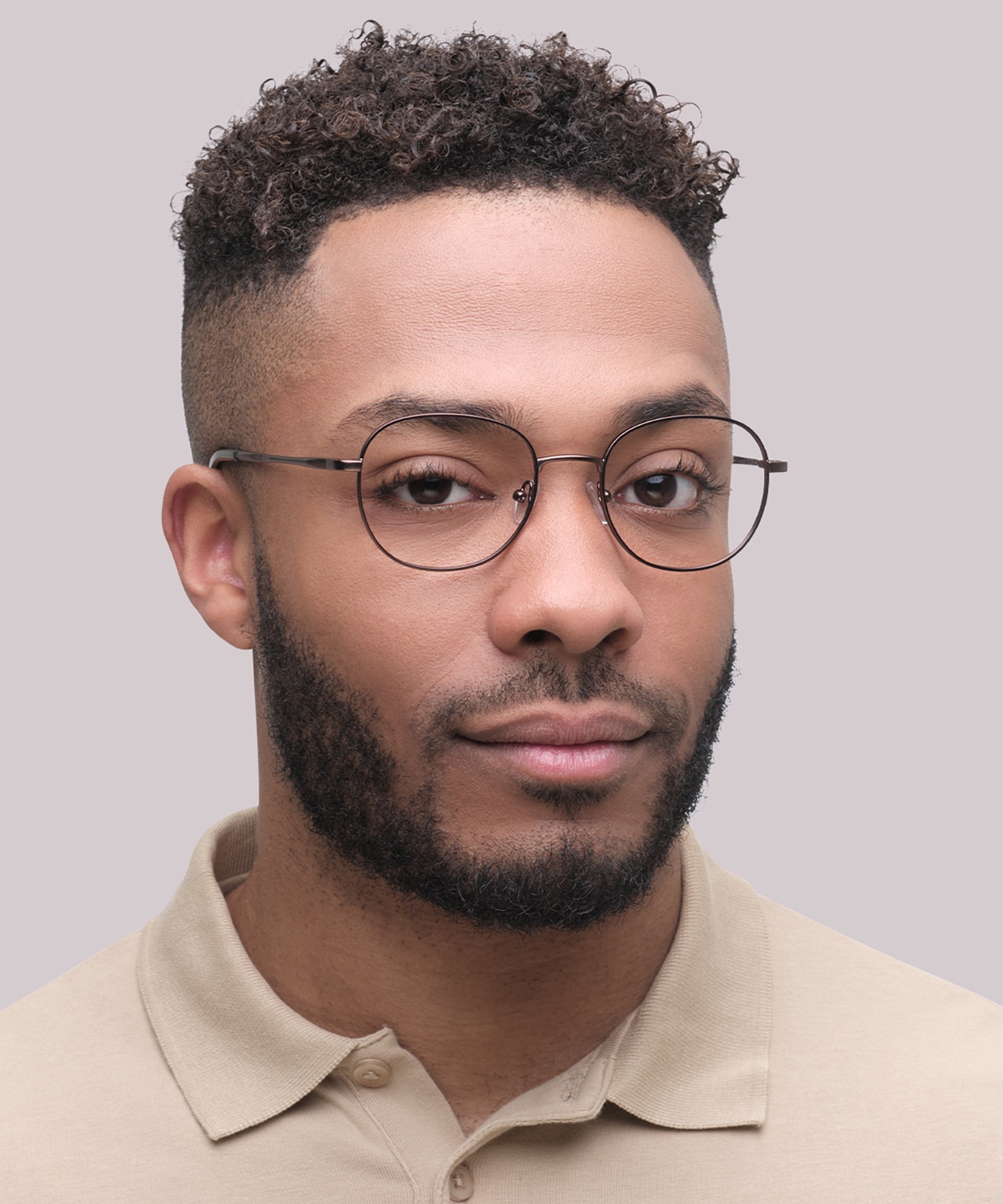 Harlan Satin Gunmetal MetalEyeglass Frames for Men for Glasses Direct