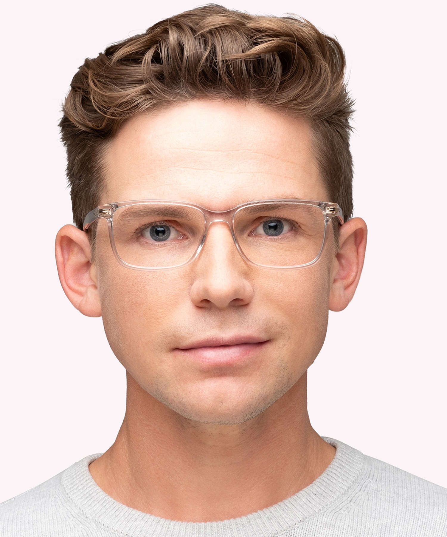 BOSS 1511 Grey Shiny AcetateEyeglass Frames for Men for Glasses Direct
