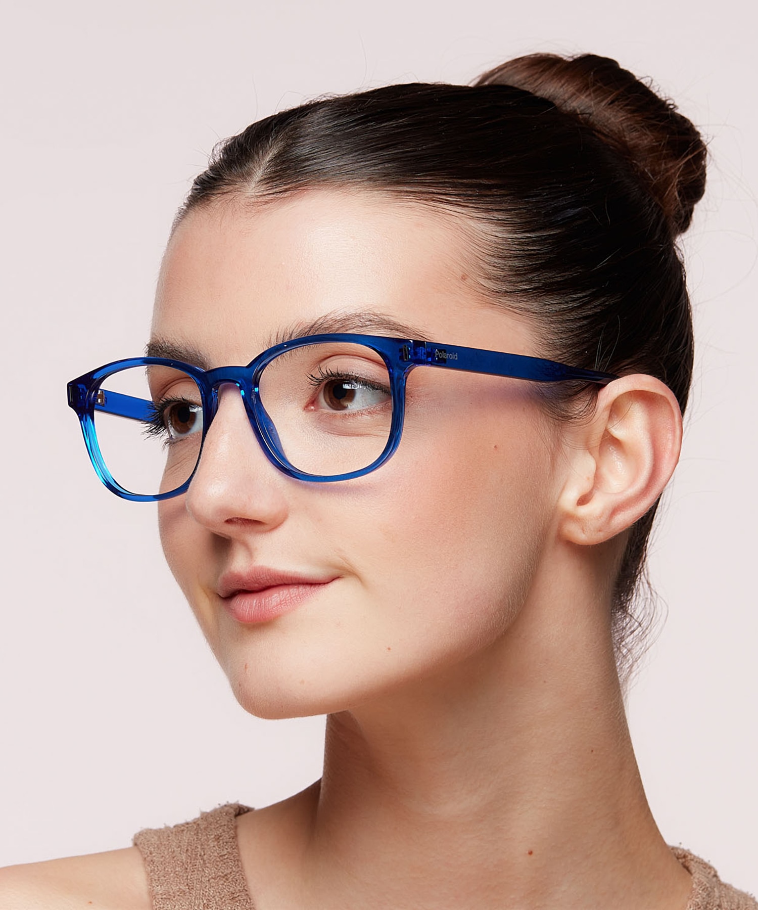 PLD D453 Blue PlasticEyeglass Frames for Women for Glasses Direct