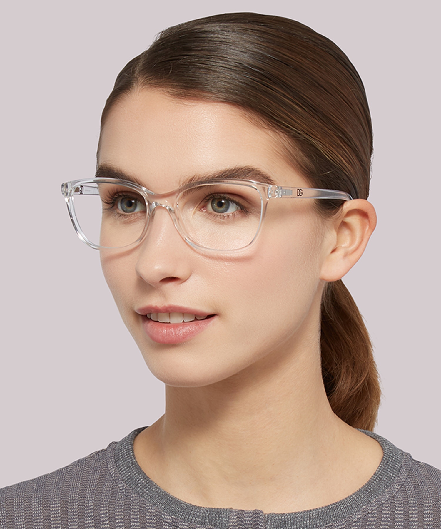 DG5092 Black PlasticEyeglass Frames for Women for Glasses Direct