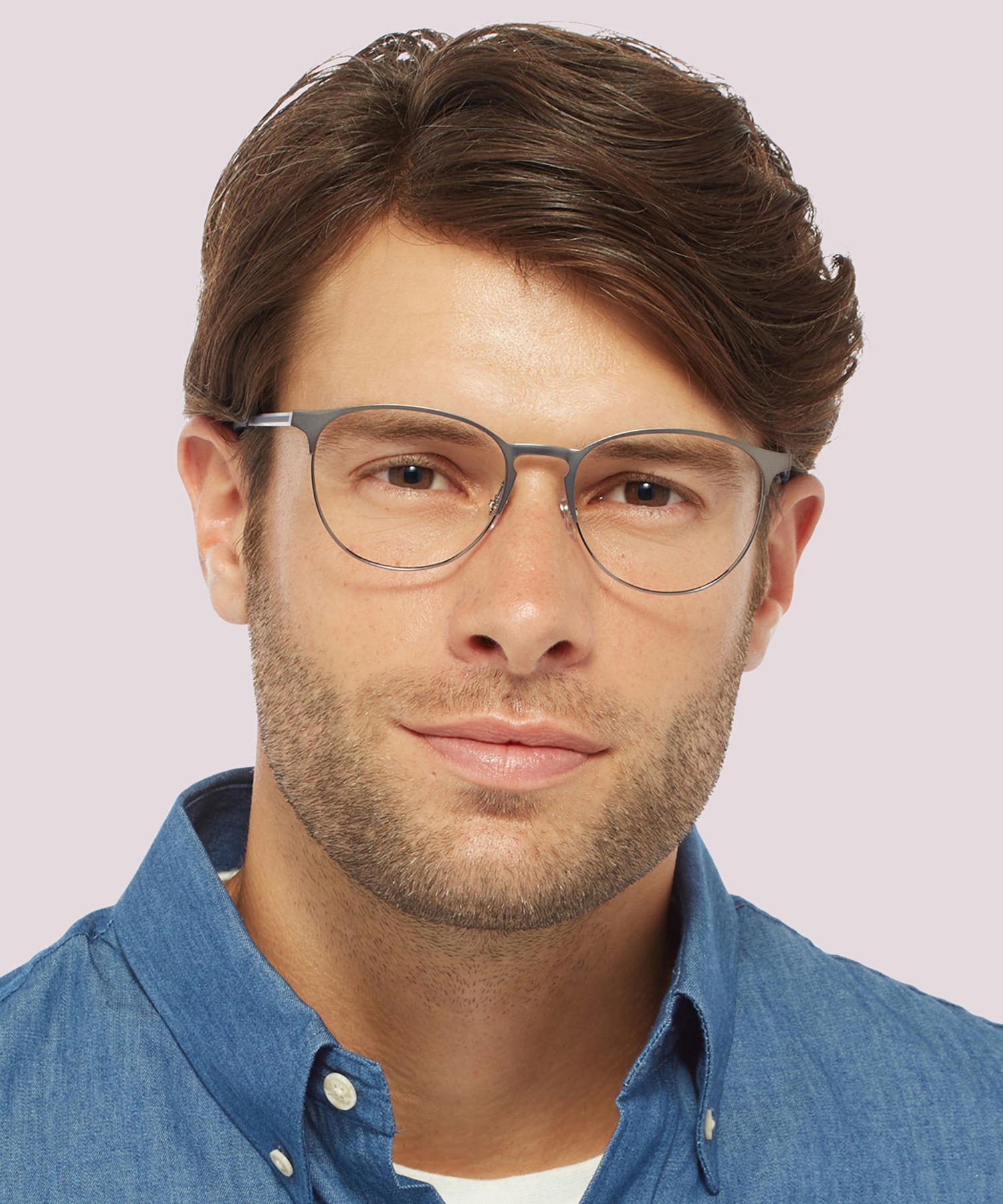 RB6375 Gunmetal MetalEyeglass Frames for Men for Glasses Direct