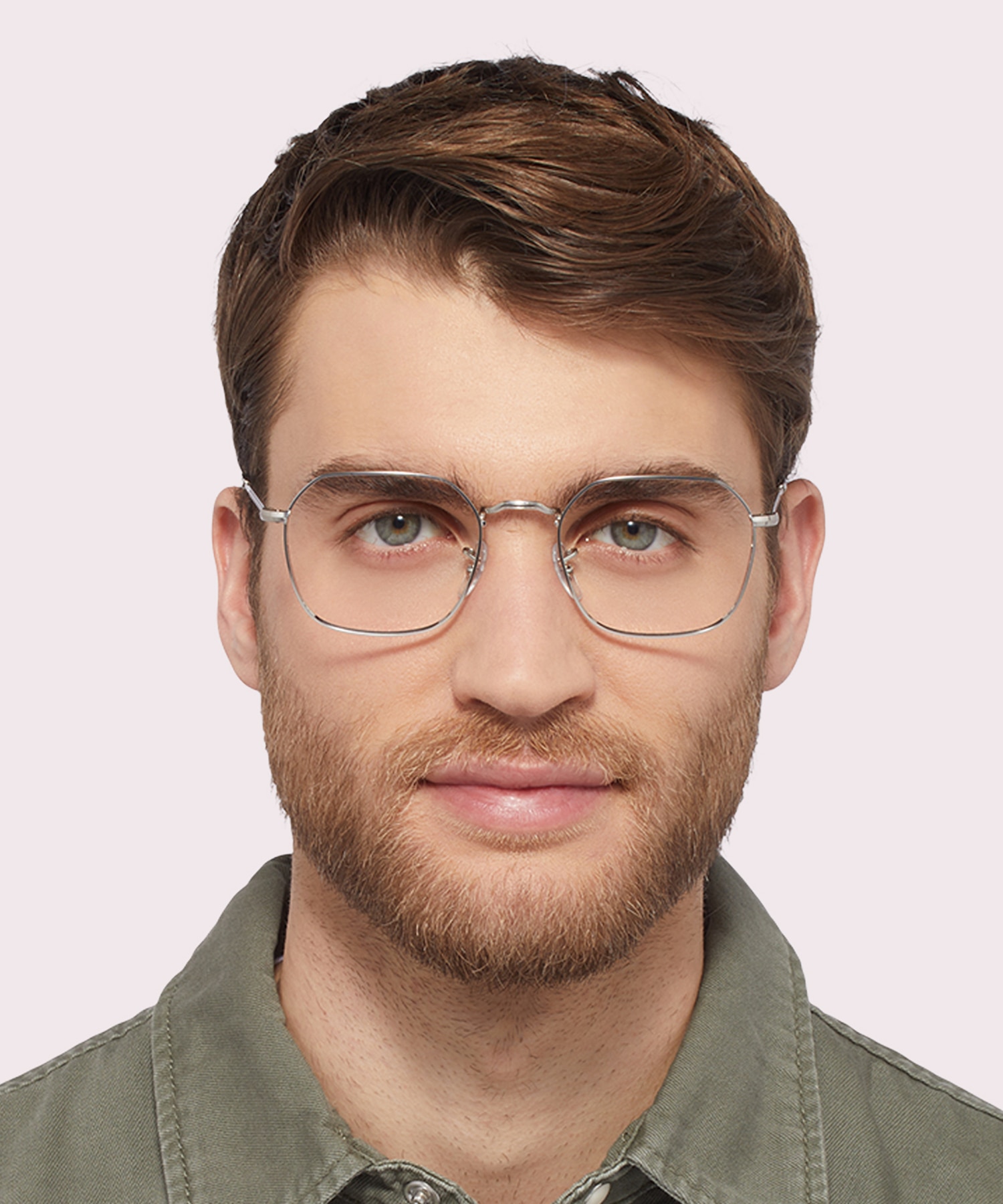 RB3694V Silver MetalEyeglass Frames for Men for Glasses Direct