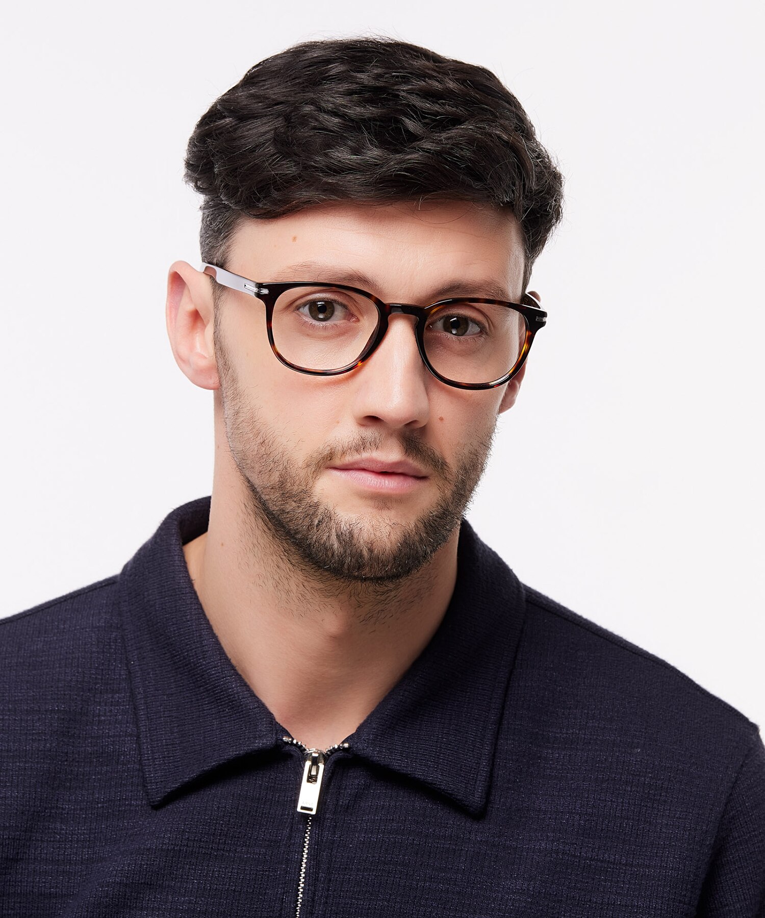 BOSS 1601 Tortoise AcetateEyeglass Frames for Men for Glasses Direct