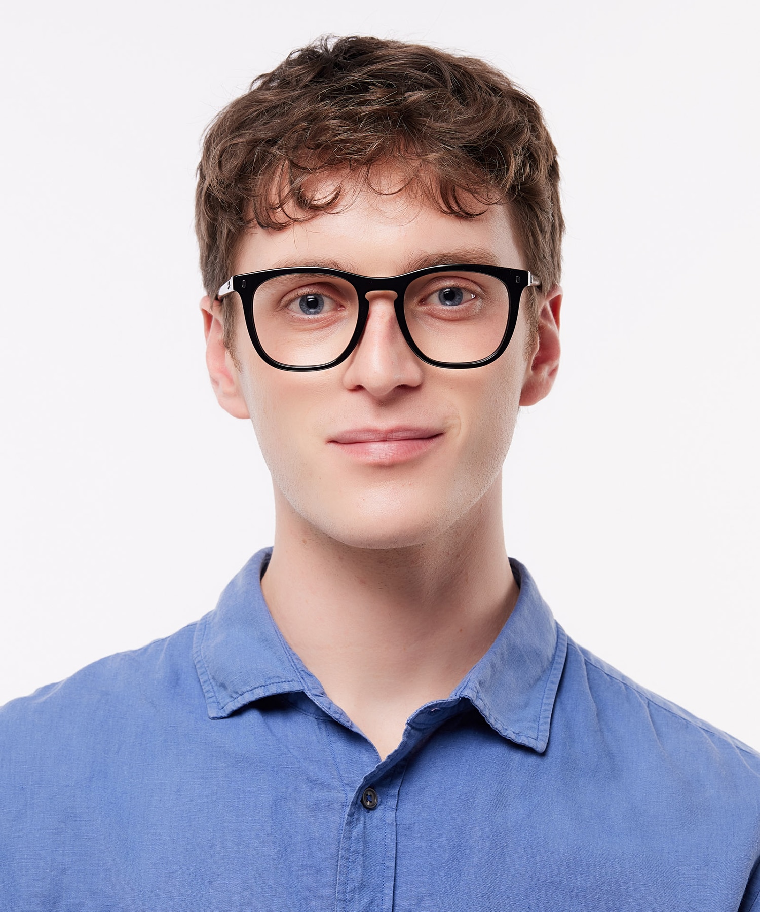 RB2210V Black AcetateEyeglass Frames for Men for Glasses Direct