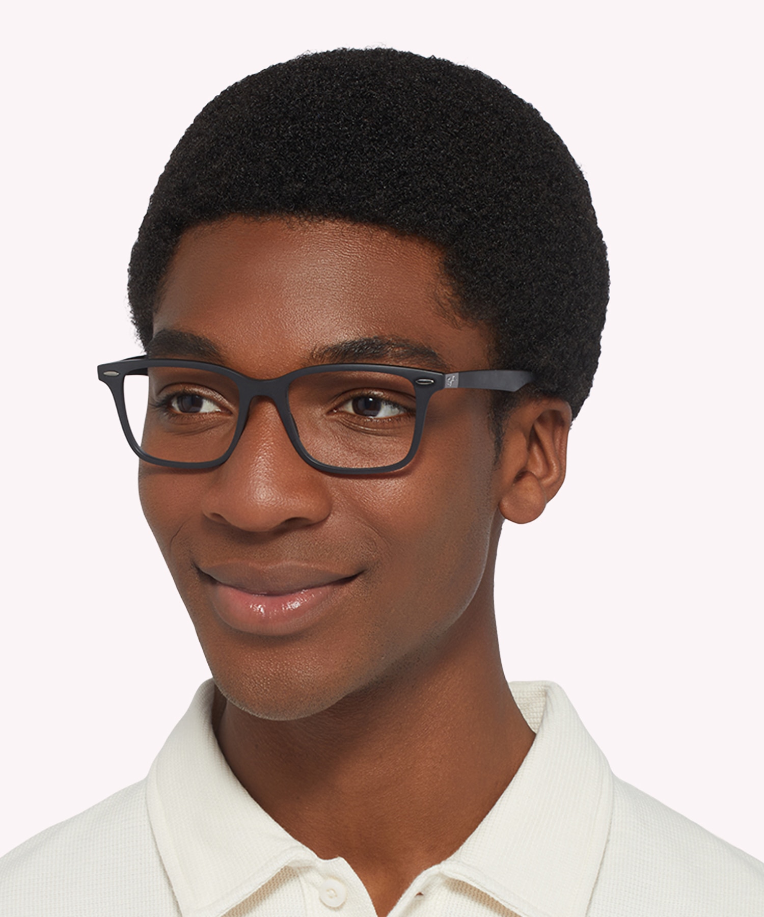 RB7144 Optics Black PlasticEyeglass Frames for Men for Glasses Direct