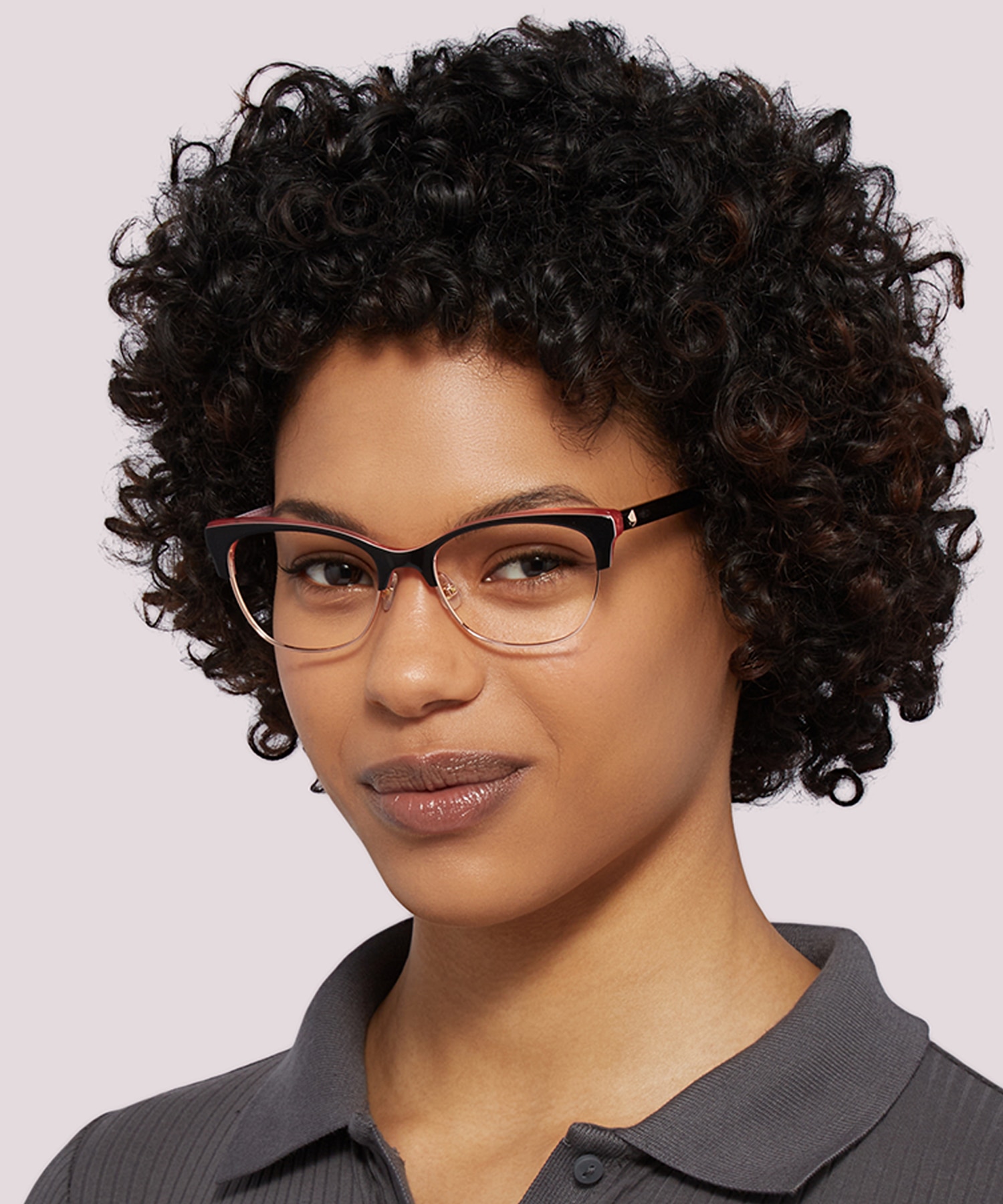 Muriel/G Black Multi AcetateEyeglass Frames for Women for Glasses Direct