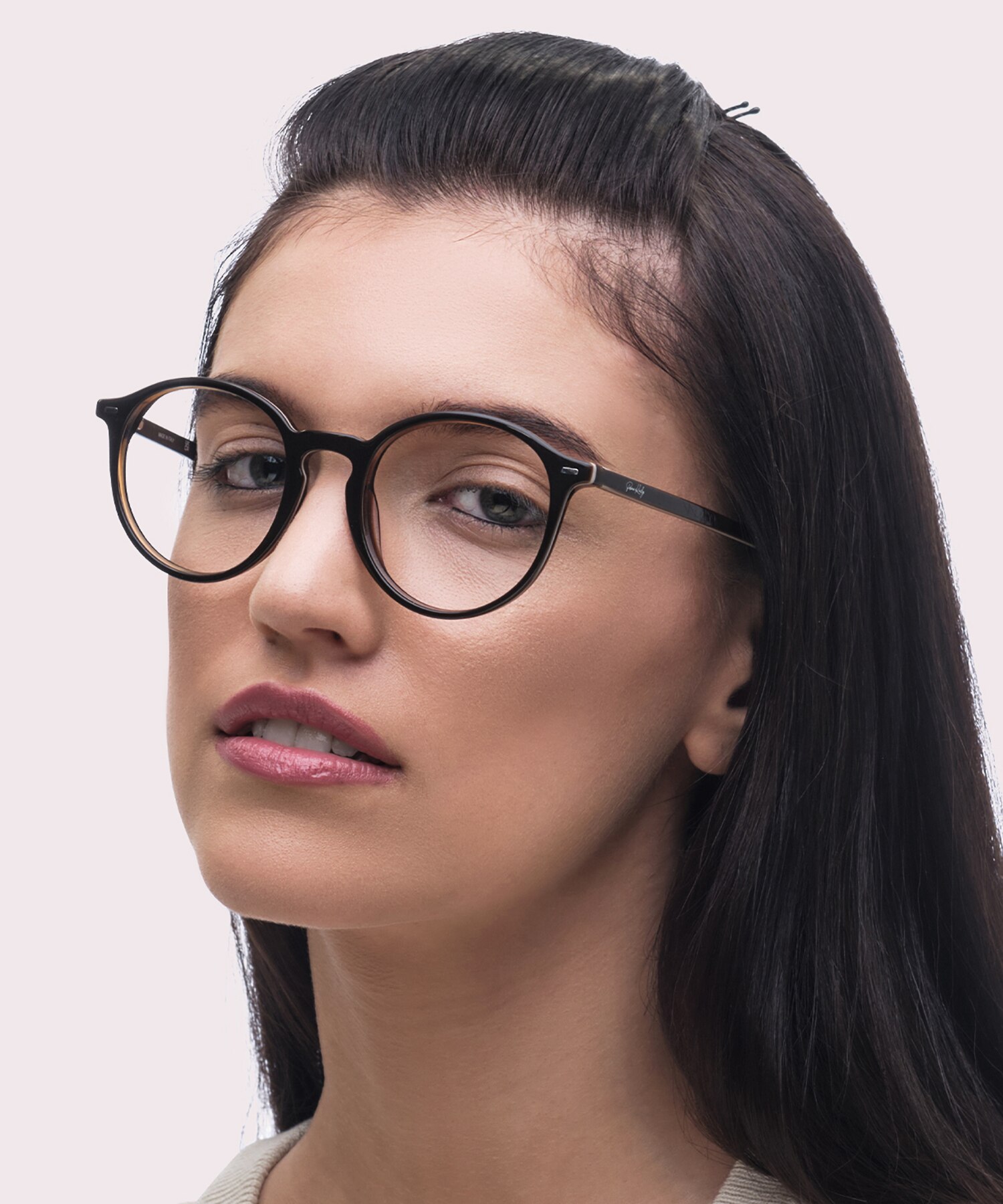 ZEROTHREE Brown AcetateEyeglass Frames for Women for Glasses Direct