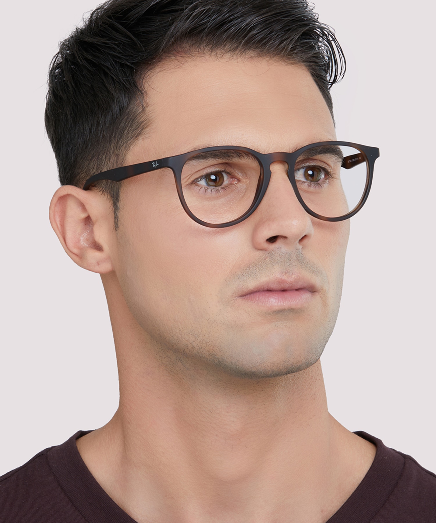 Erika Optics Havana PlasticEyeglass Frames for Men for Glasses Direct