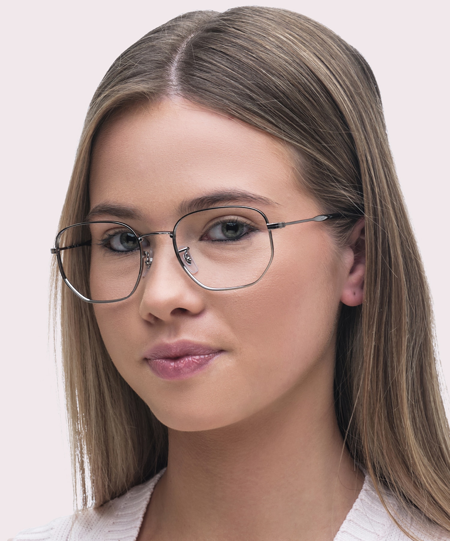 RB6496 Gunmetal MetalEyeglass Frames for Women for Glasses Direct