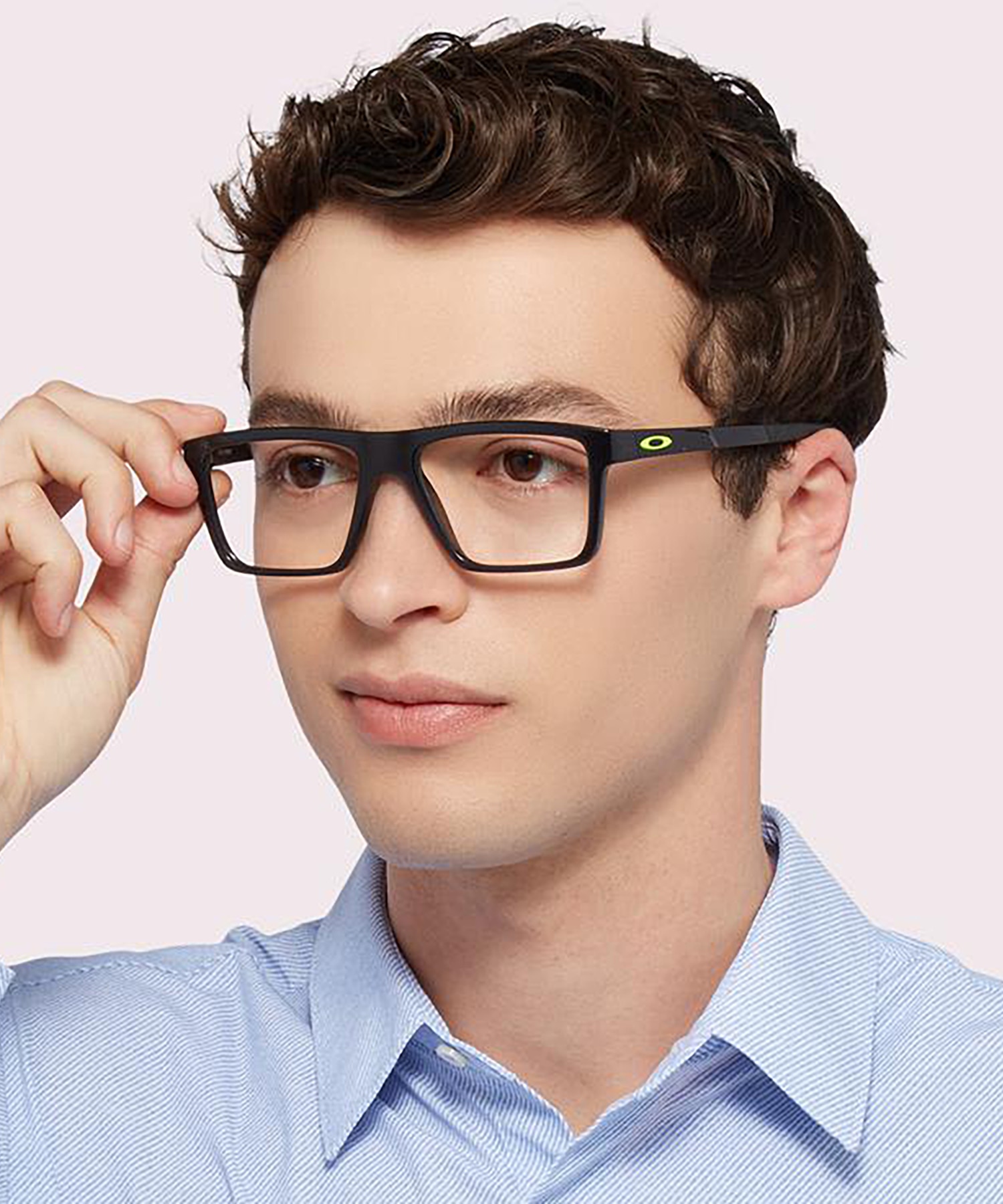 Volt Drop Satin Black PlasticEyeglass Frames for Men for Glasses Direct