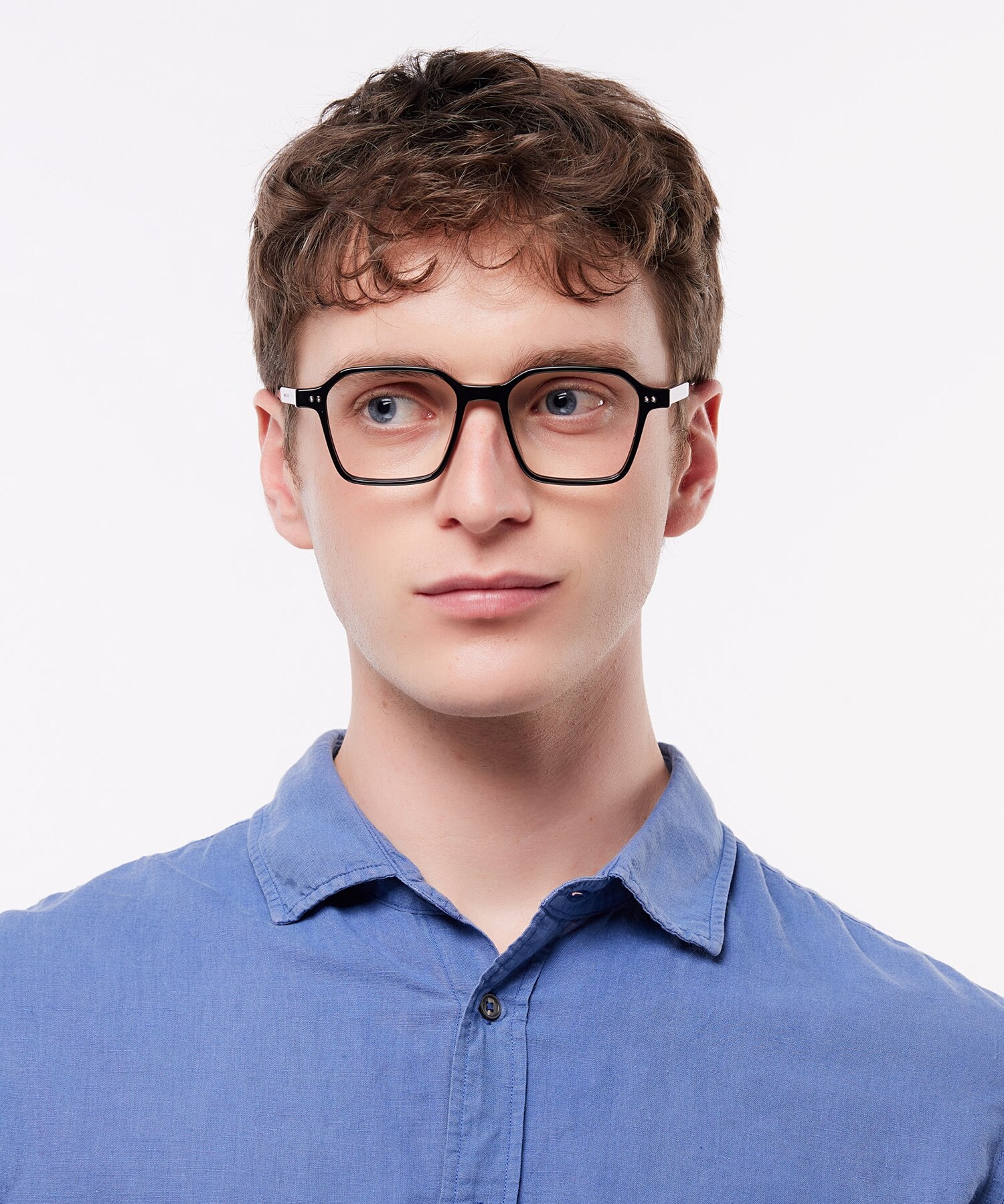 TH 2071 Black AcetateEyeglass Frames for Men for Glasses Direct