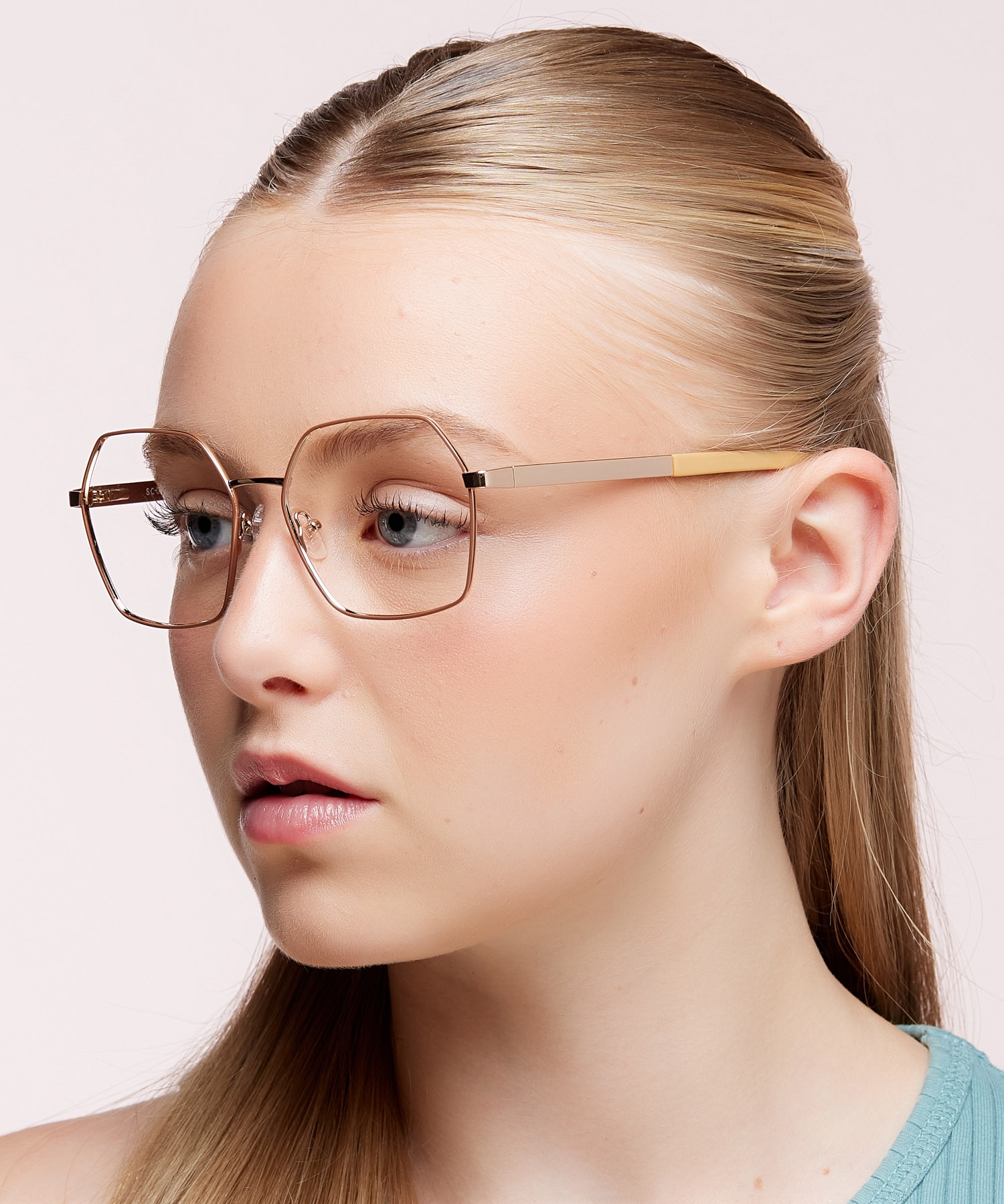 Minerva Brown MetalEyeglass Frames for Women for Glasses Direct