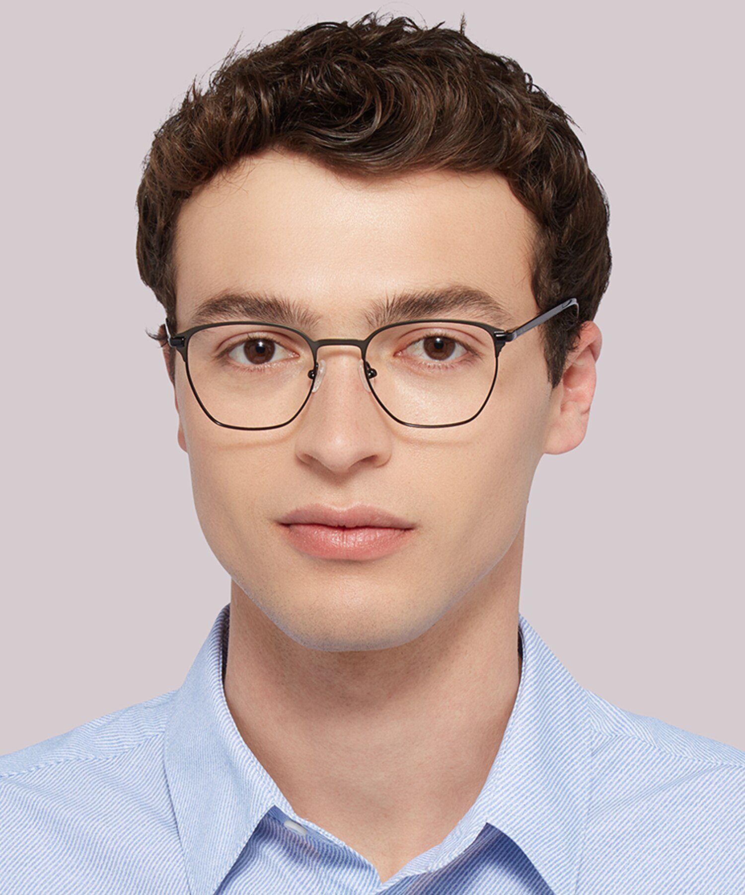 Windsor BN Black AcetateEyeglass Frames for Men for Glasses Direct