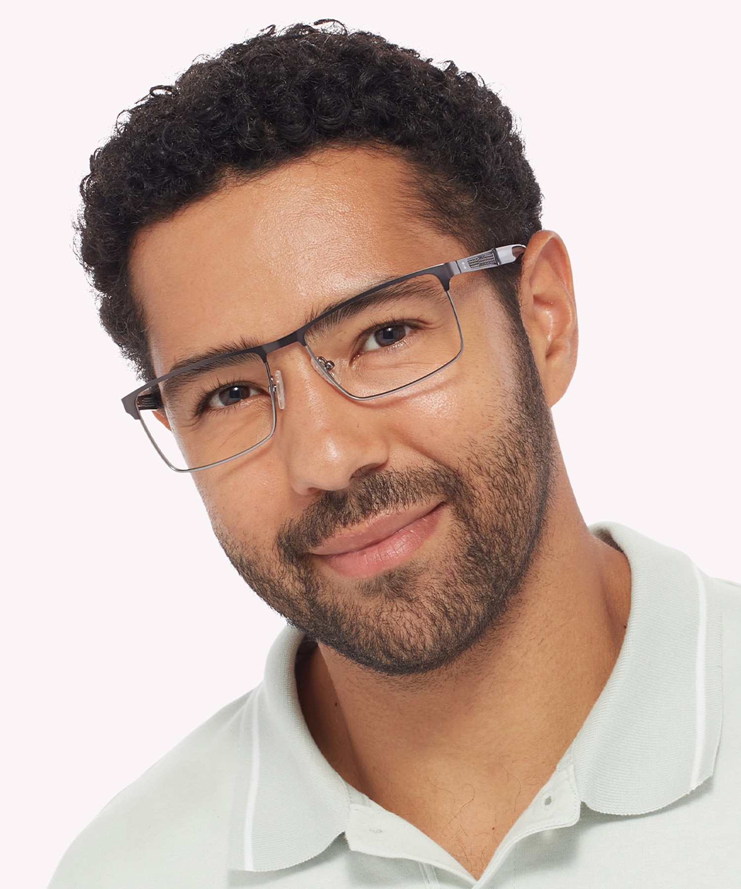 CU1022 Gunmetal AcetateEyeglass Frames for Men for Glasses Direct