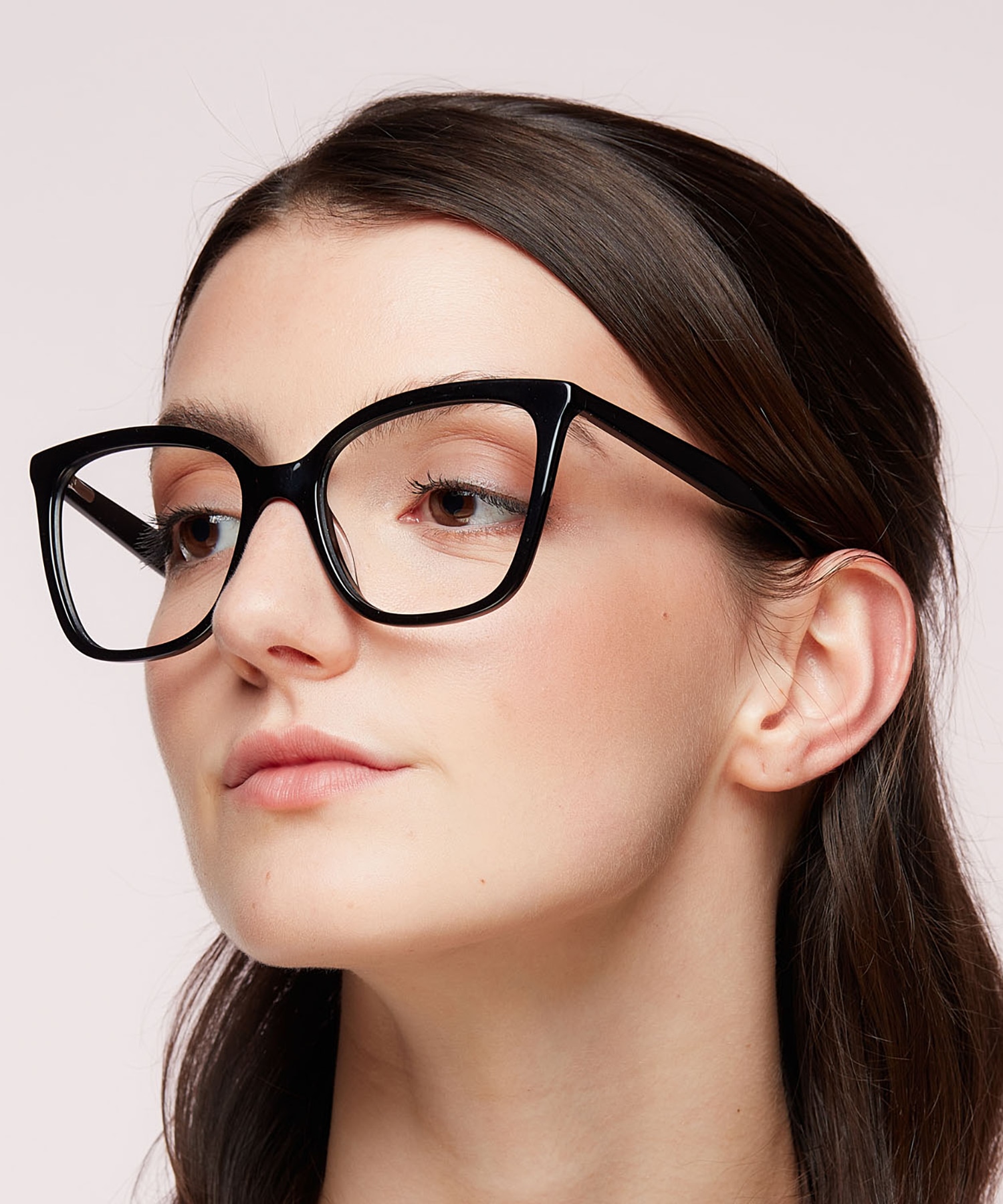 Jasmine Black AcetateEyeglass Frames for Women for Glasses Direct