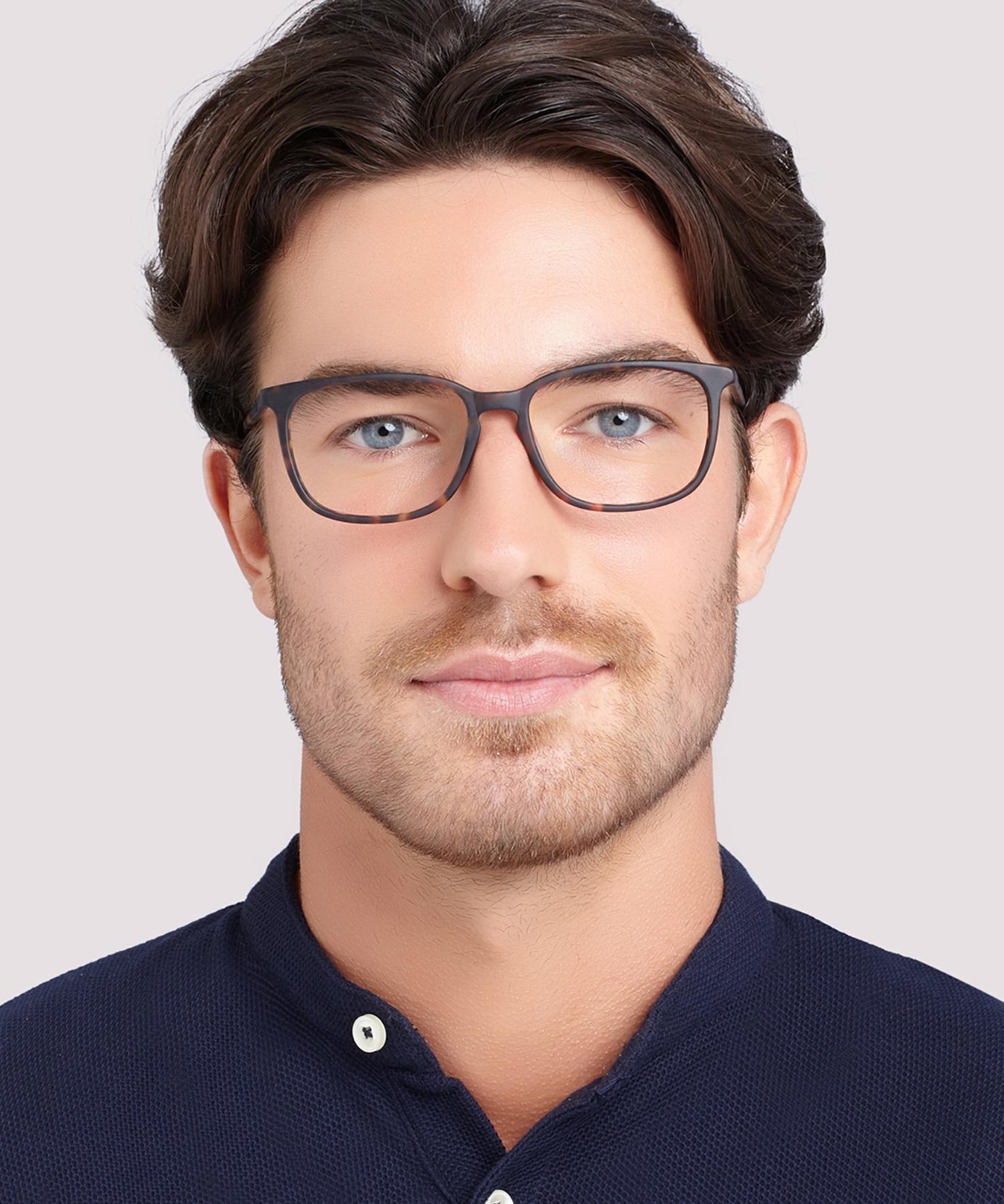 Lucas Matte Tortoise AcetateEyeglass Frames for Men for Glasses Direct