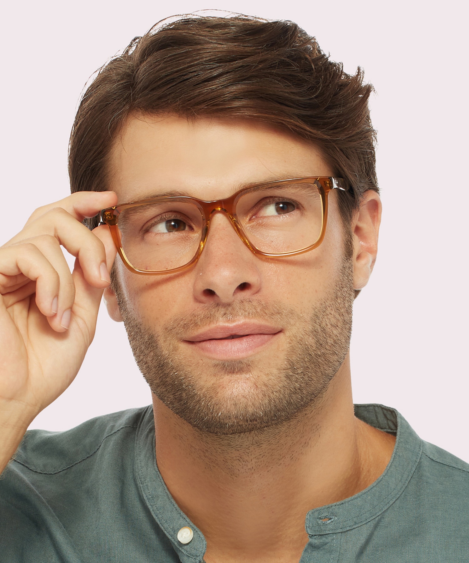 FIFTEEN Brown AcetateEyeglass Frames for Men for Glasses Direct