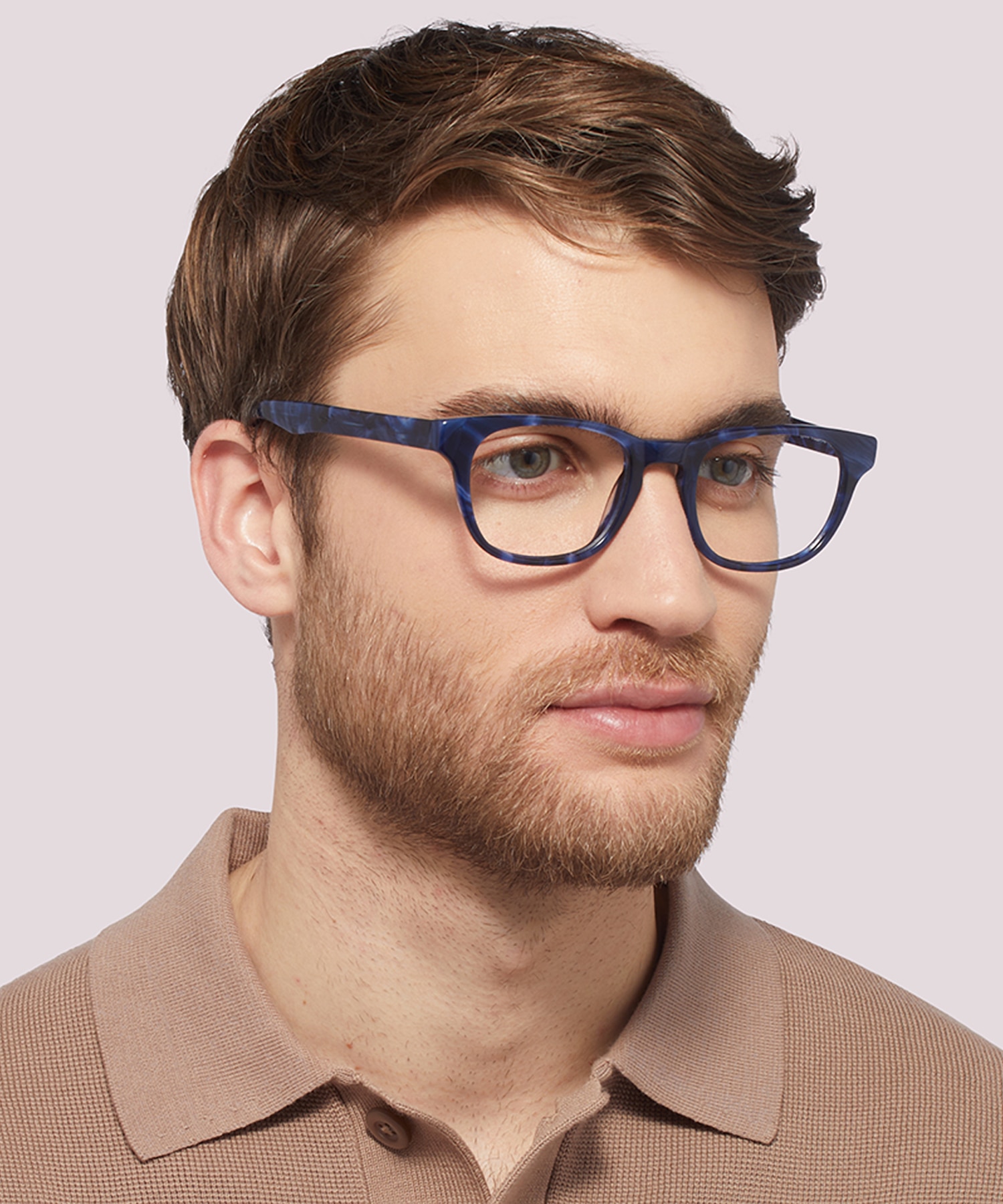 Andi Sapphire AcetateEyeglass Frames for Men for Glasses Direct