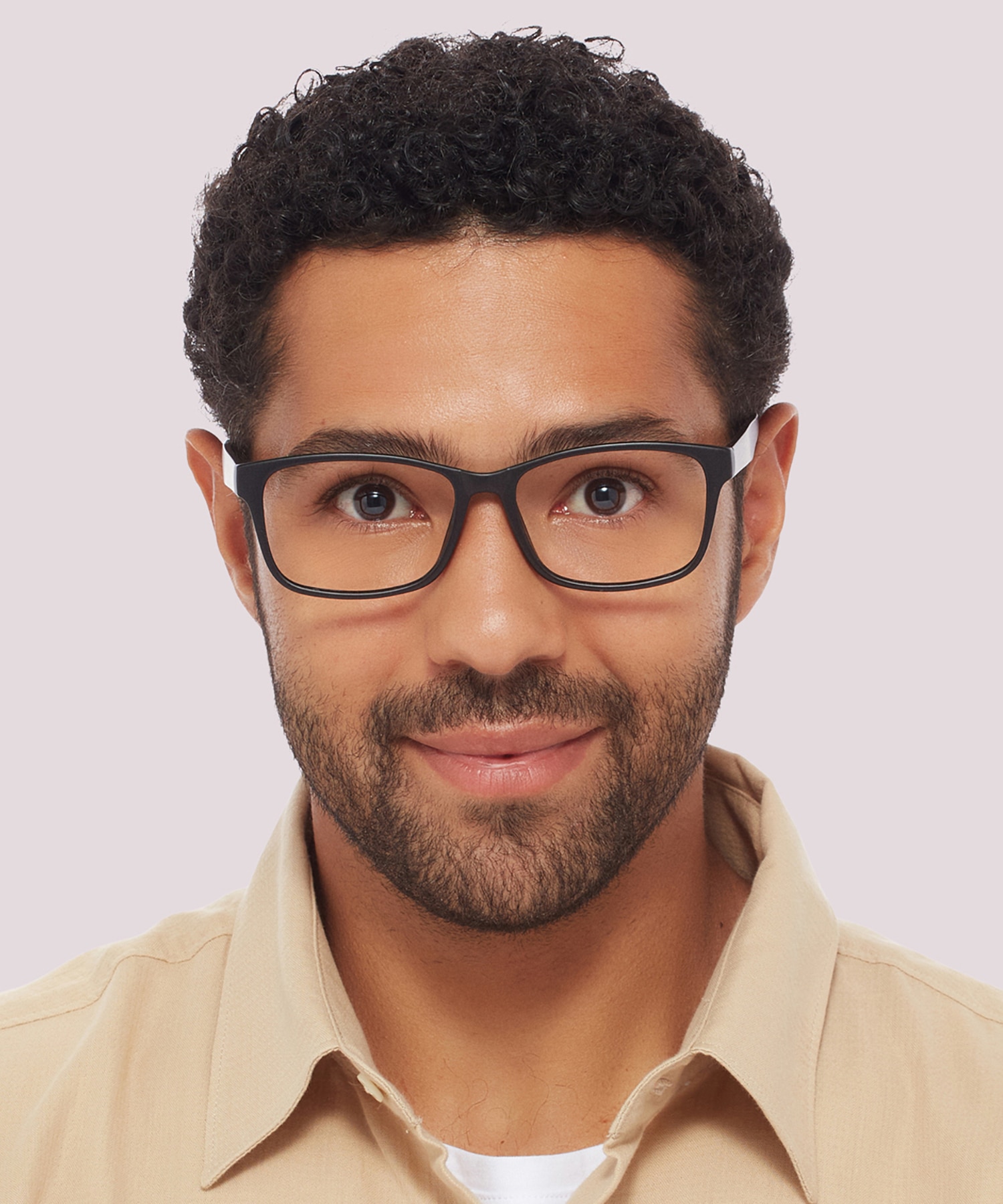Dario Matte Black PlasticEyeglass Frames for Men for Glasses Direct