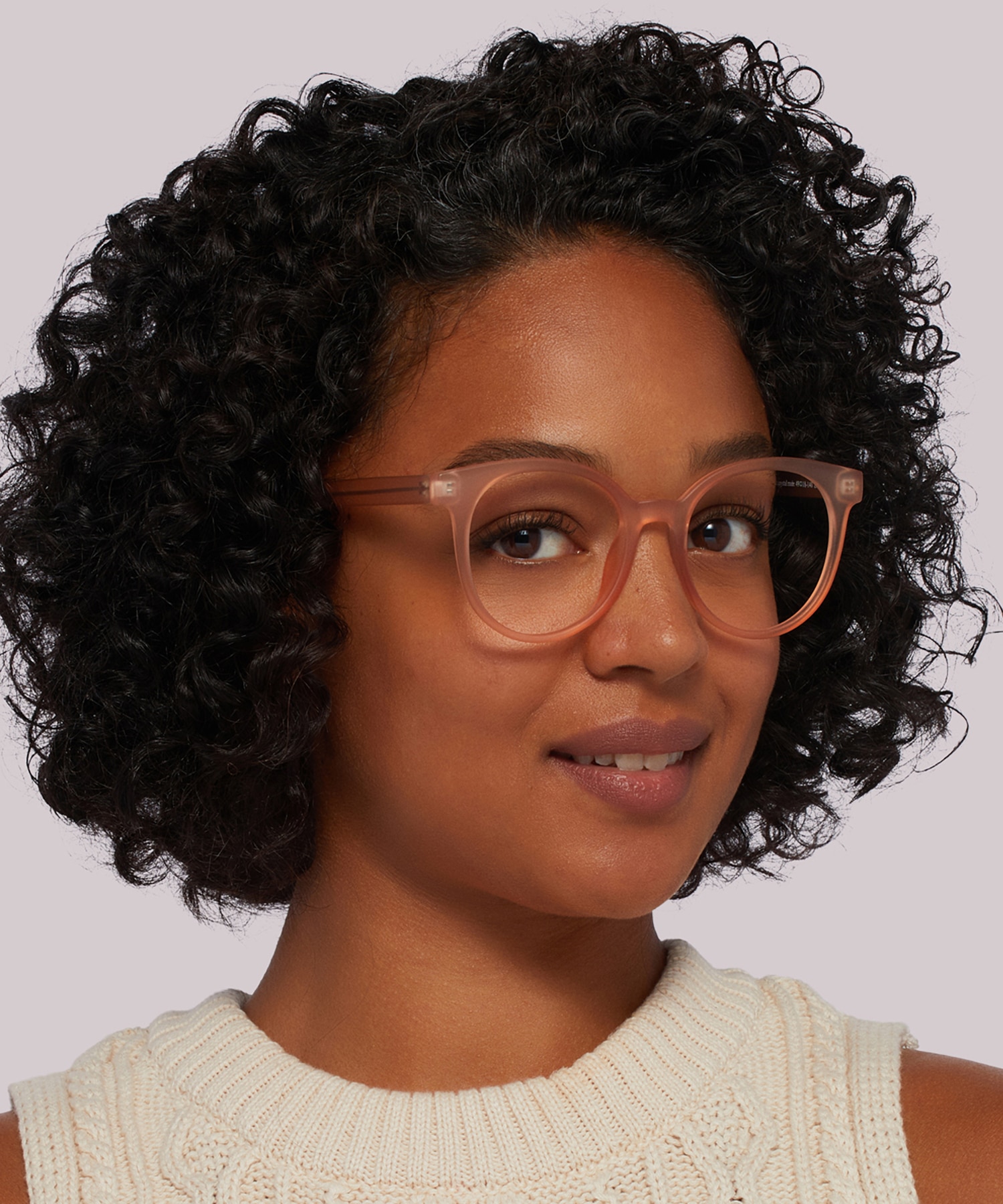 Florence Matte & Crystal Nude PlasticEyeglass Frames for Women for Glasses Direct