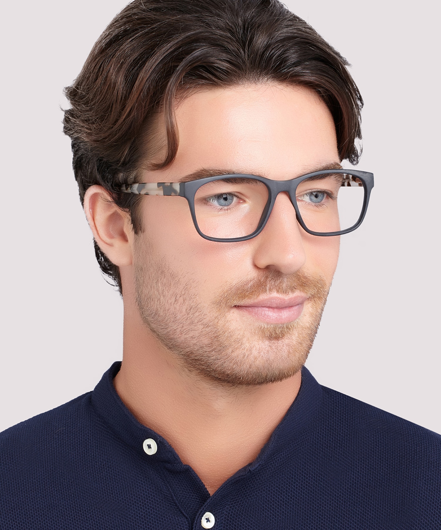 Aero Black & Tortoise AcetateEyeglass Frames for Men for Glasses Direct