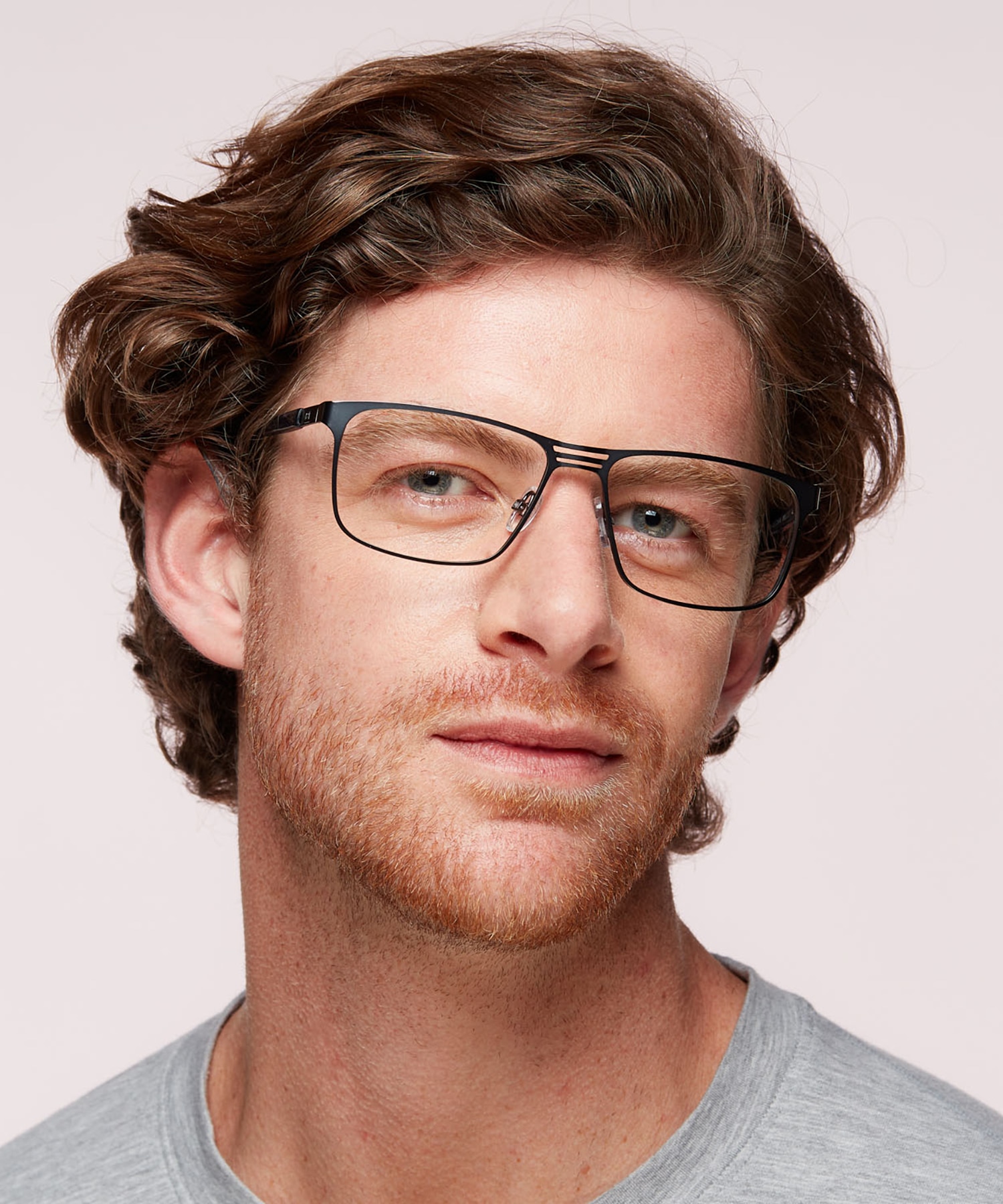 CTO-3024 Gunmetal MetalEyeglass Frames for Men for Glasses Direct