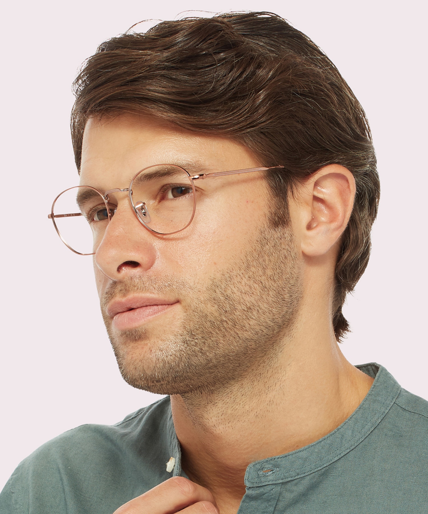 RB6472 Copper MetalEyeglass Frames for Men for Glasses Direct