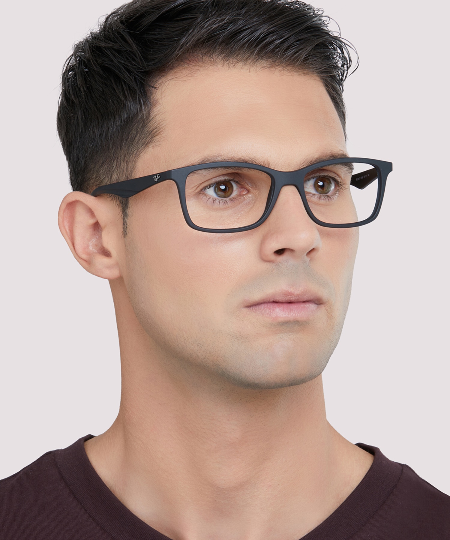 RB7047 Black PlasticEyeglass Frames for Men for Glasses Direct