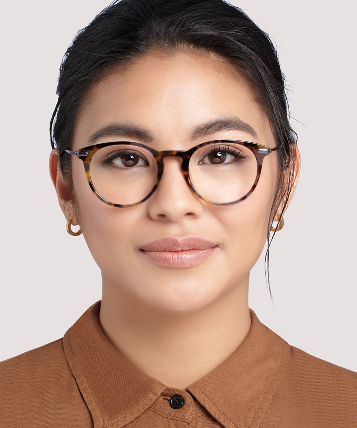 Albion Grey Havana AcetateEyeglass Frames for Women for Glasses Direct