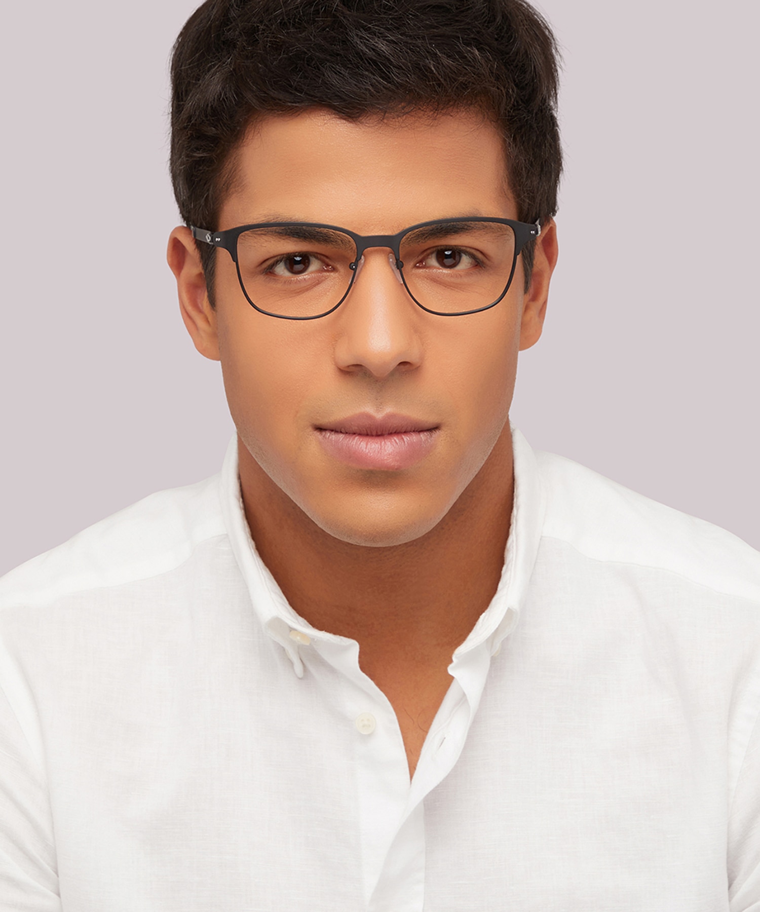 Seller Powder Coal MetalEyeglass Frames for Men for Glasses Direct