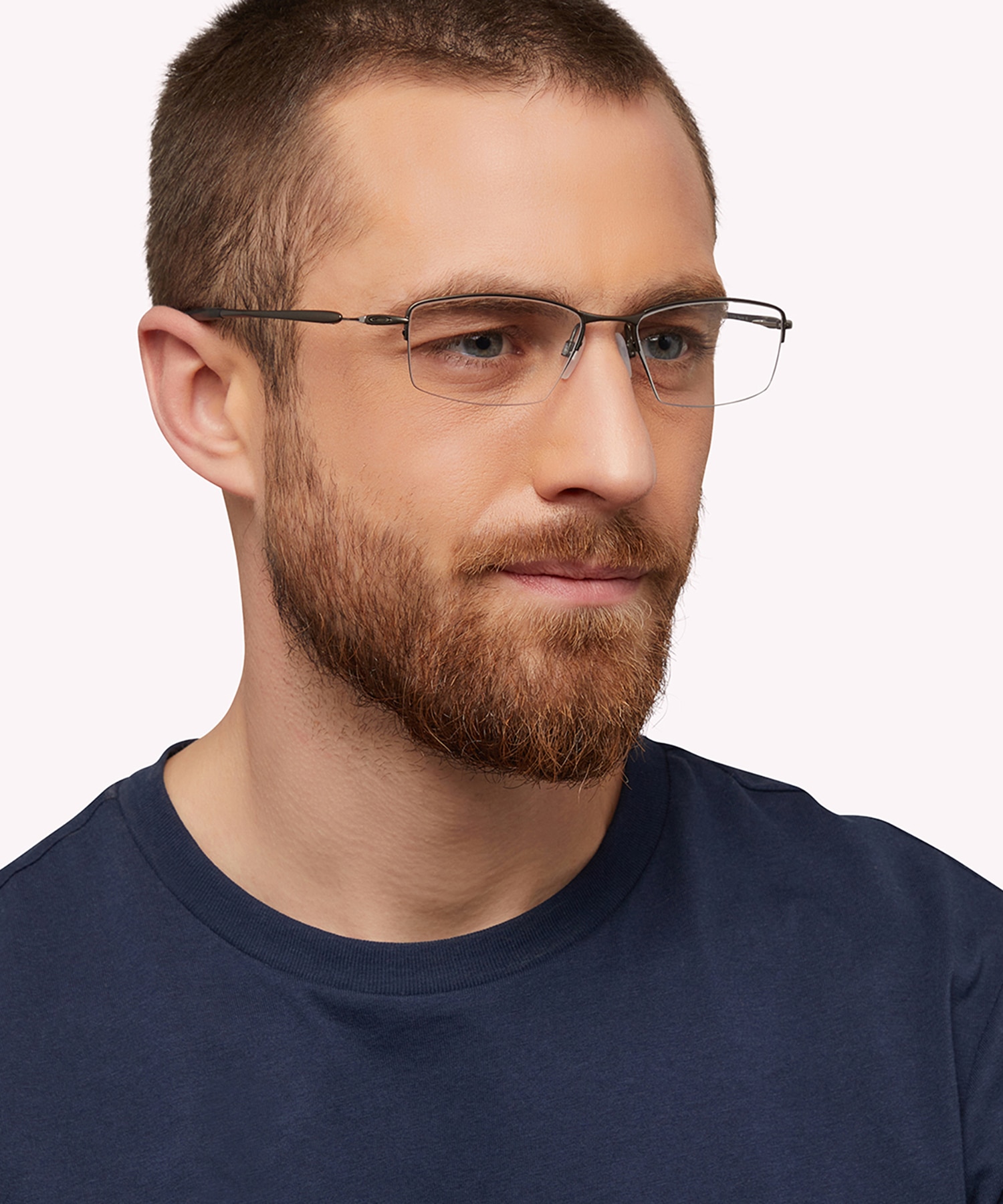Lizard™ Pewter TitaniumEyeglass Frames for Men for Glasses Direct