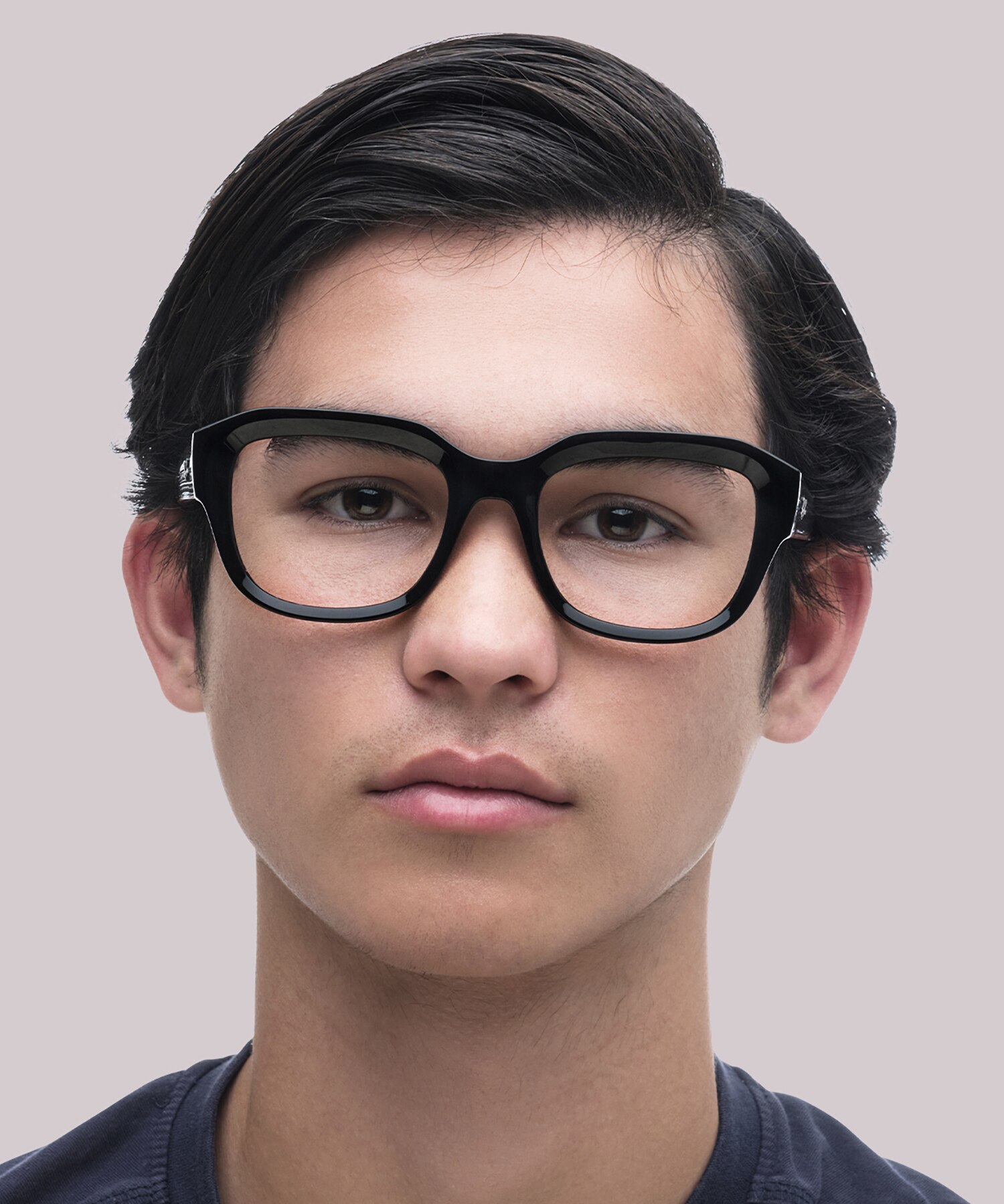 RB7225 Black PlasticEyeglass Frames for Men for Glasses Direct